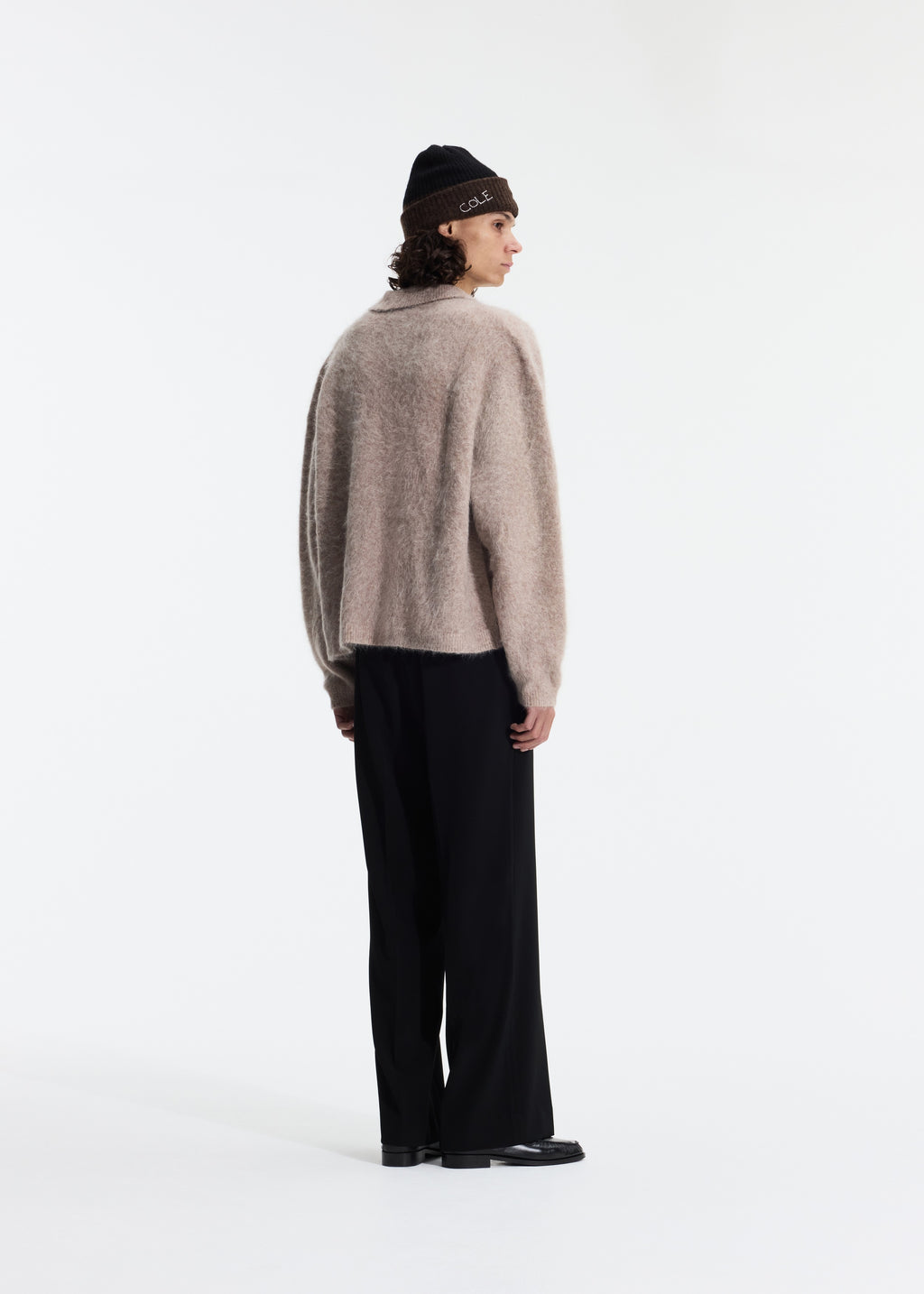 ALPACA KNIT SHIRT