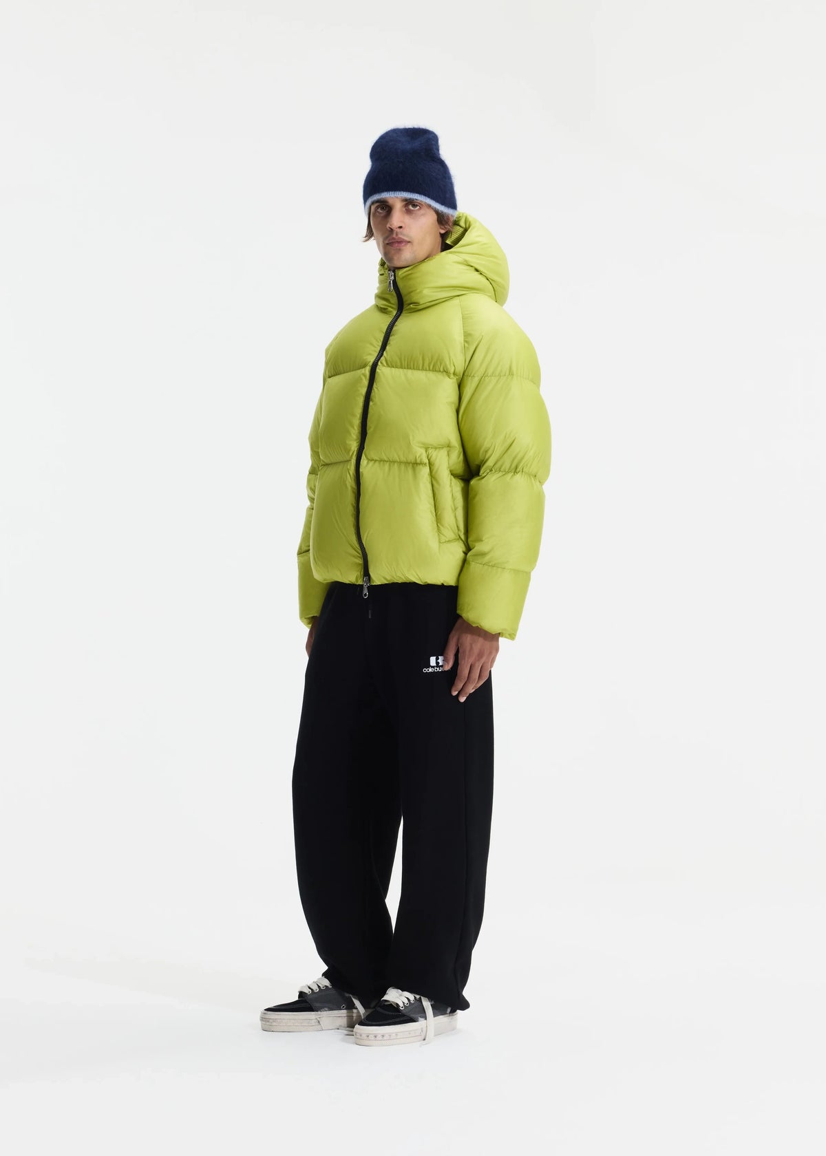 TRANSLUCENT HOODED DOWN JACKET