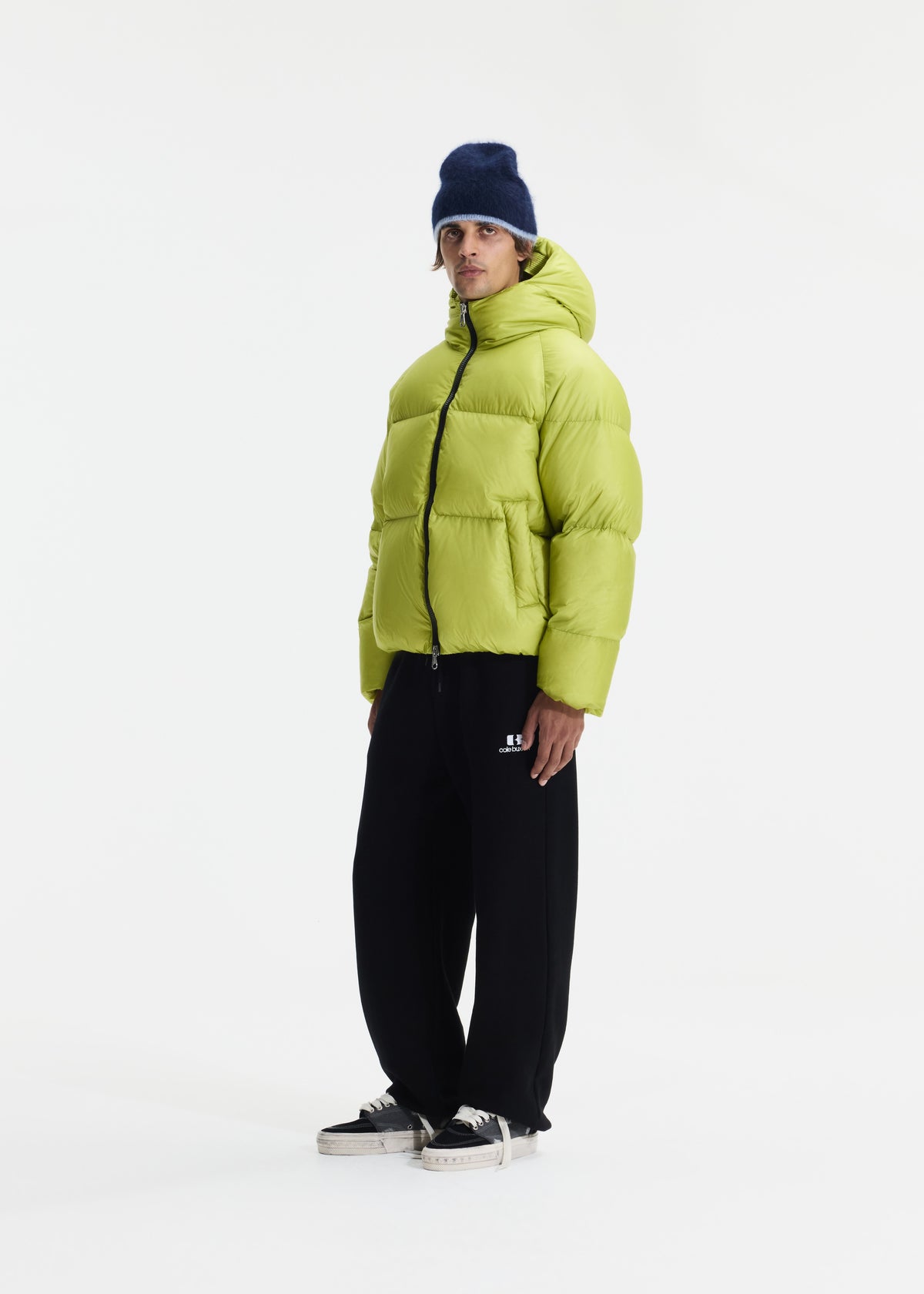 TRANSLUCENT HOODED DOWN JACKET