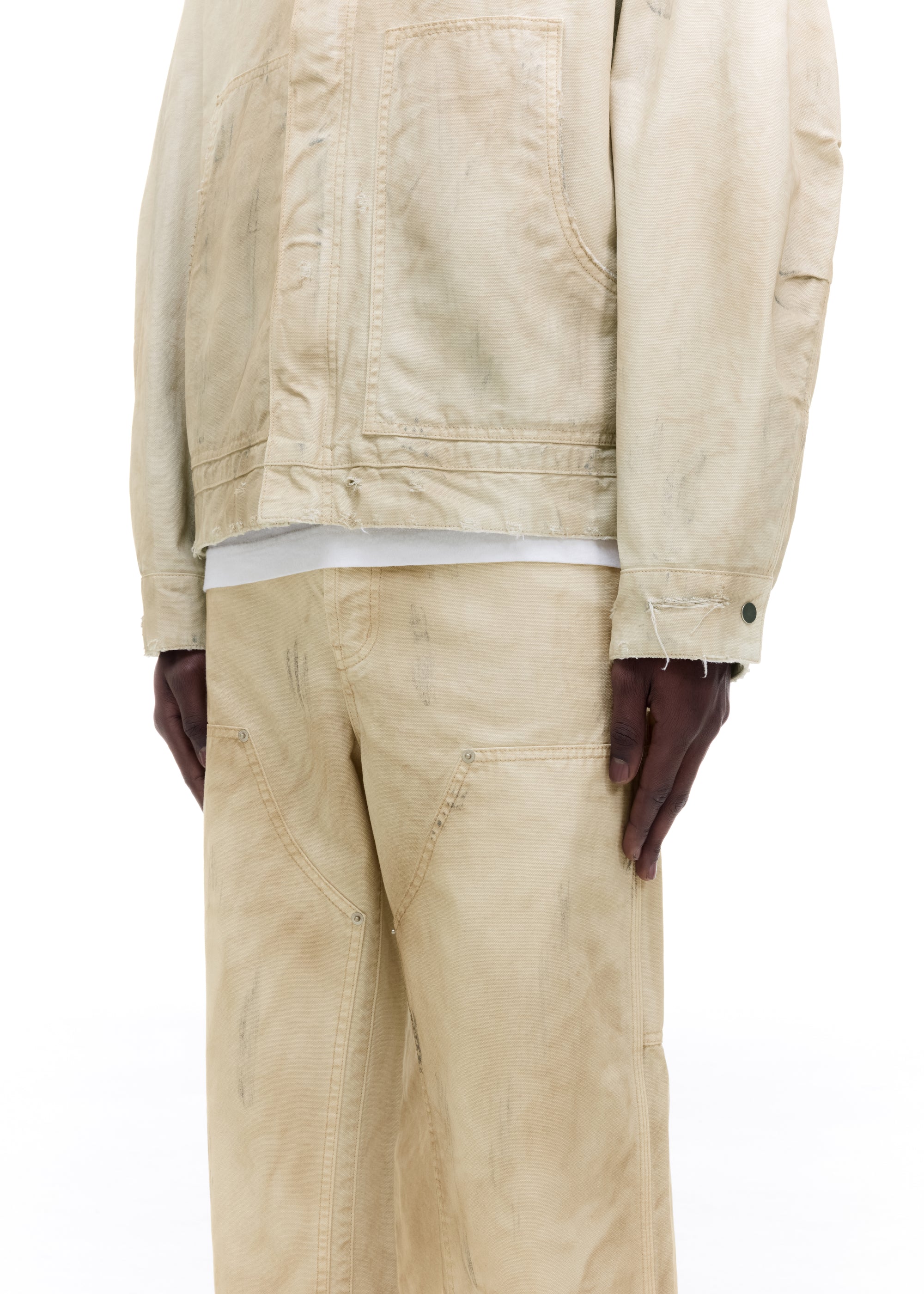 DIRTY DOUBLE KNEE CARPENTER PANTS