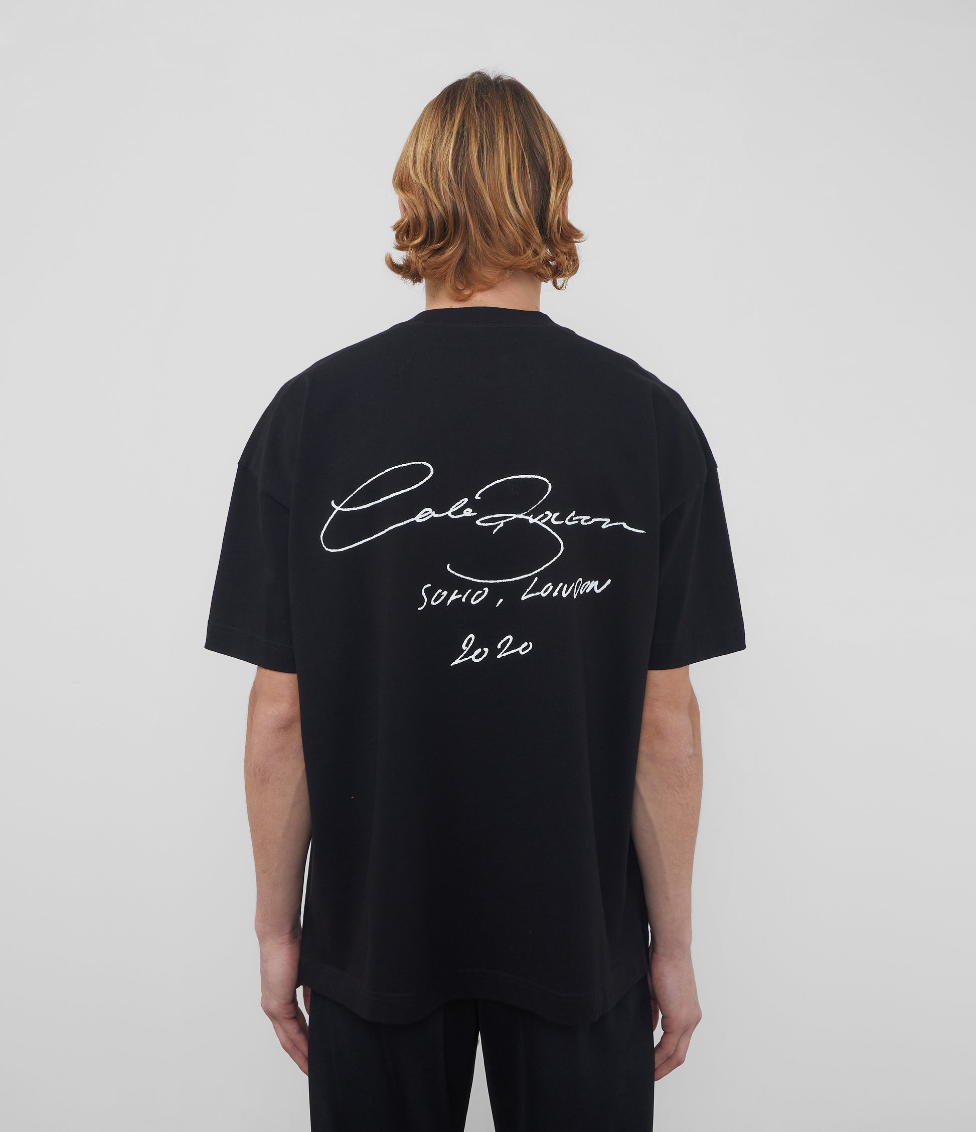 Cole Buxton | Signature T-Shirt | Mens | Cotton | Black
