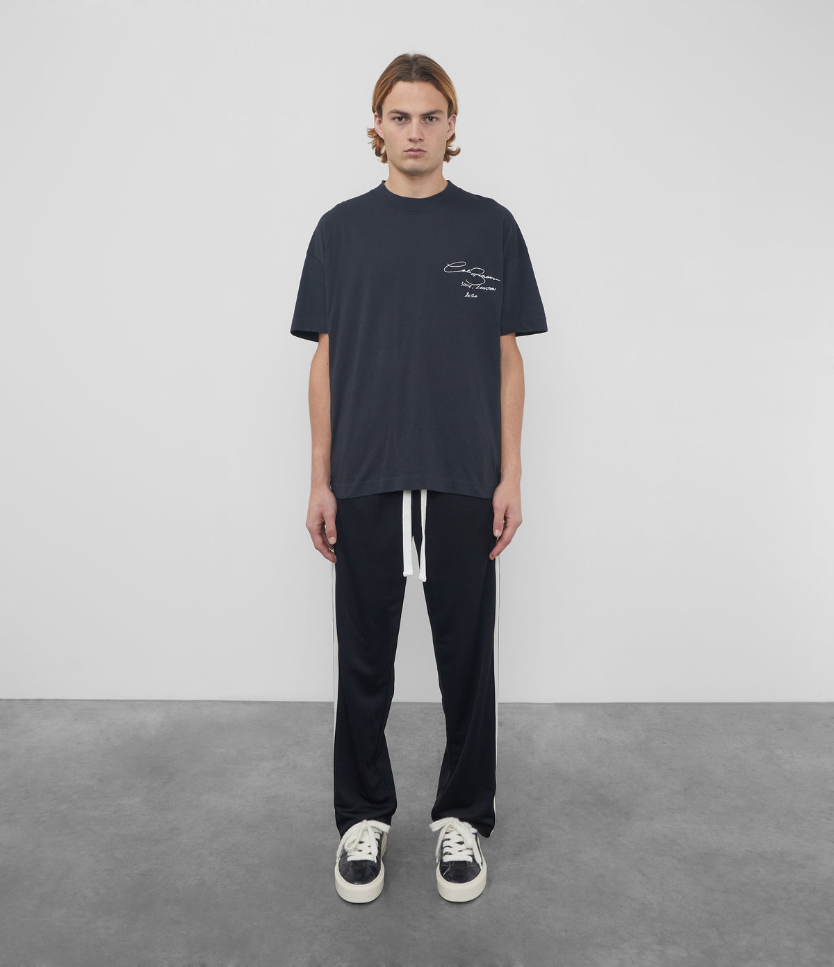 Cole Buxton | Vintage Signature T-Shirt | Mens | Cotton | Vintage Black