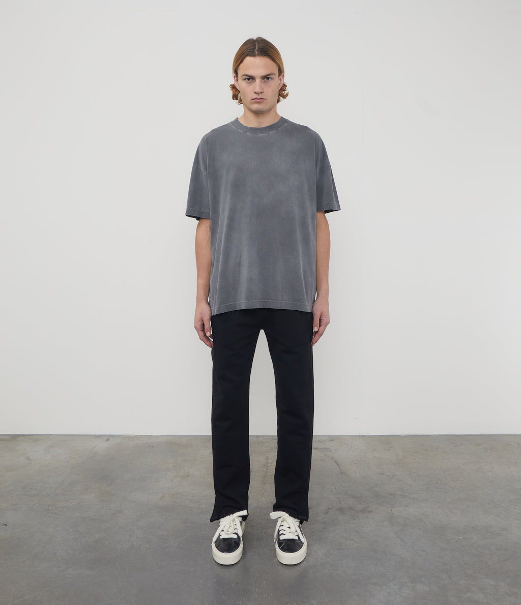 Cole Buxton | Distressed Lightweight T-Shirt | Unisex | Cotton | Washed Black