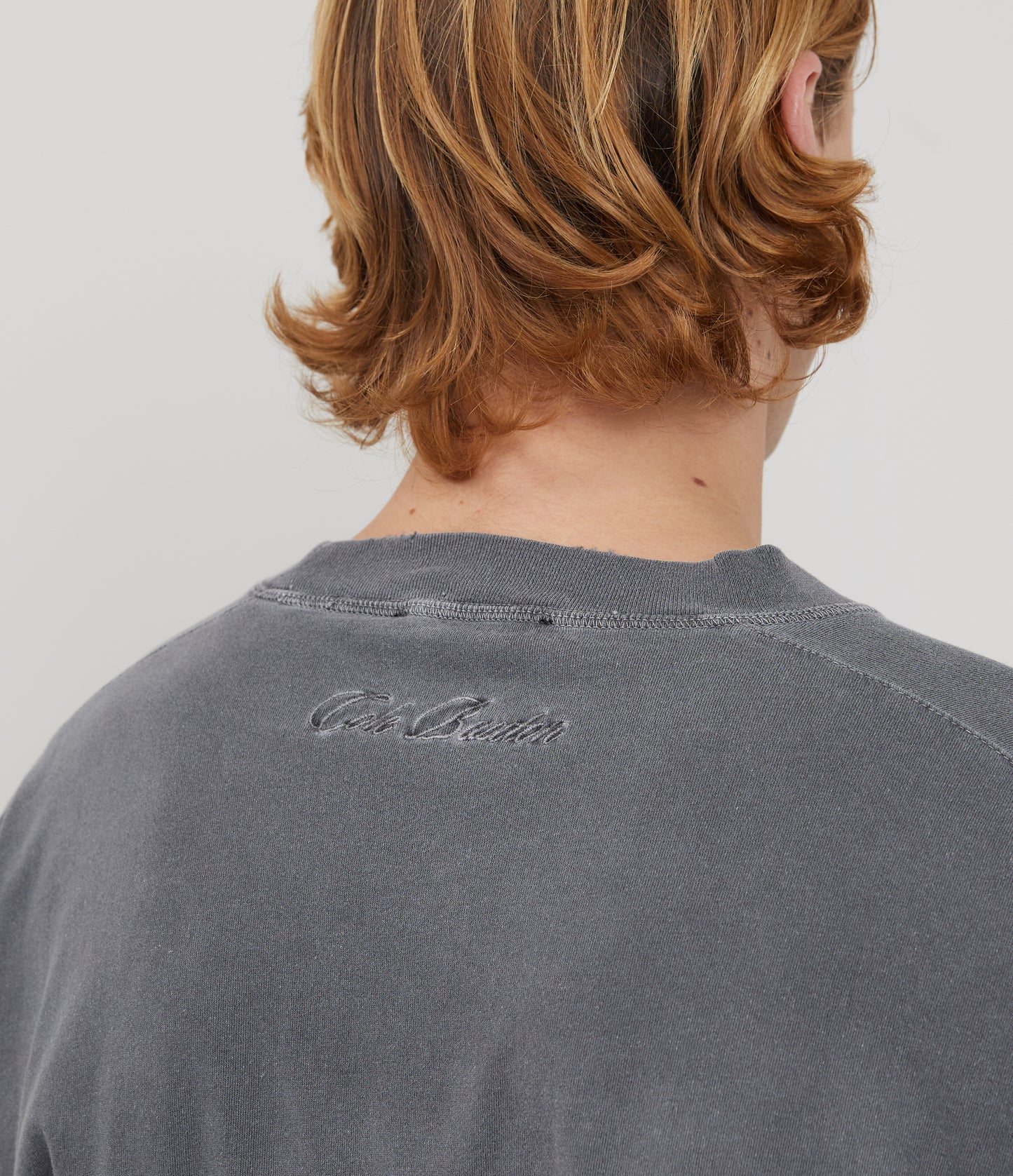 Cole Buxton | Distressed Lightweight T-Shirt | Unisex | Cotton | Washed Black