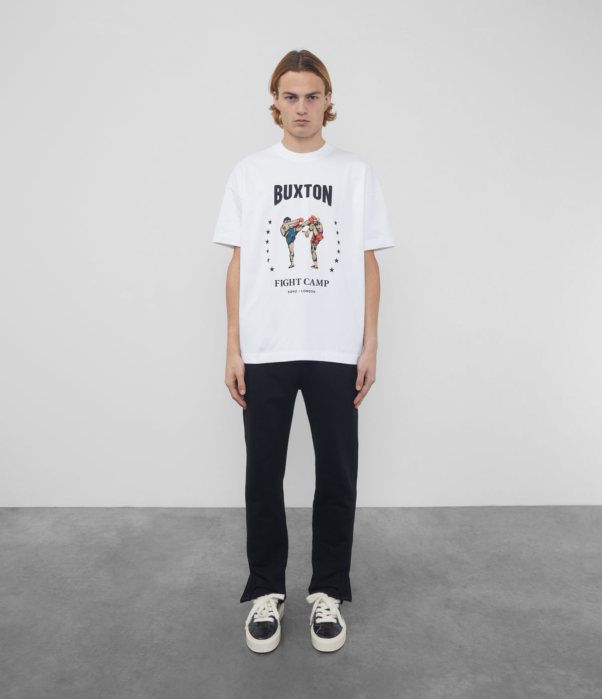 Cole Buxton | Fight Camp T-Shirt | Mens | White