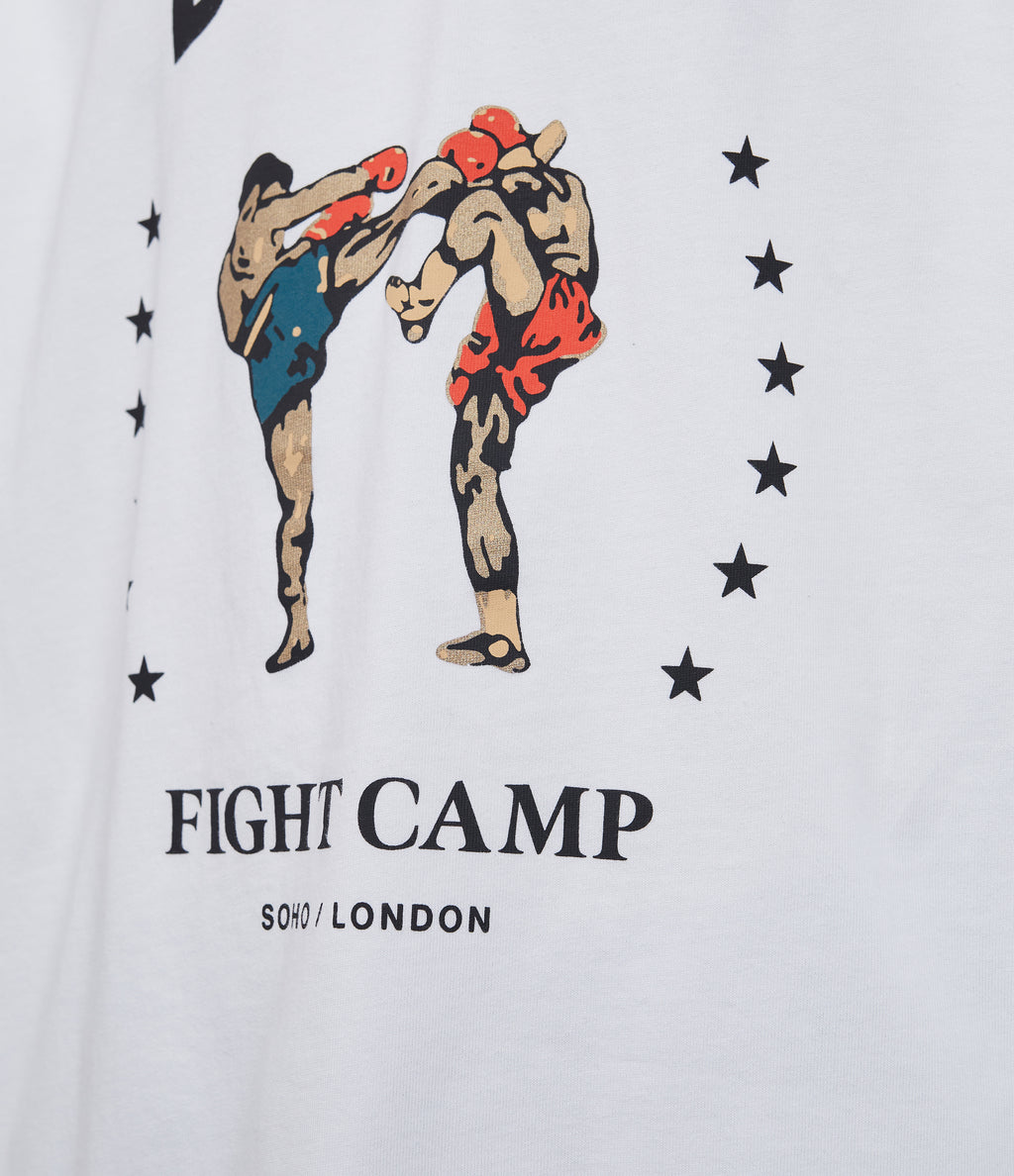 Cole Buxton | Fight Camp T-Shirt | Unisex | Cotton | White