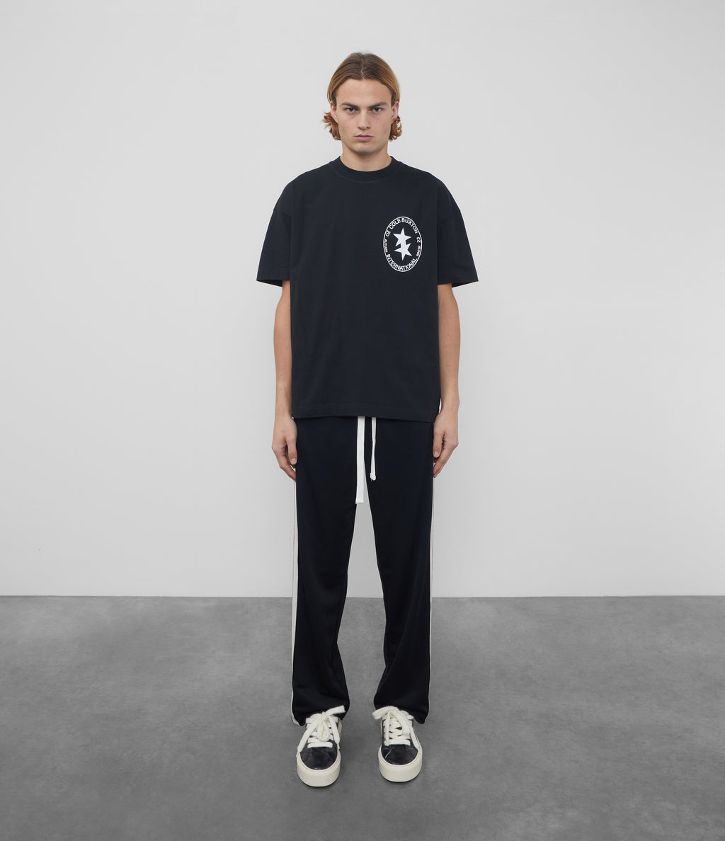 Cole Buxton | International Crest T-Shirt | Mens | Cotton | Vintage Black