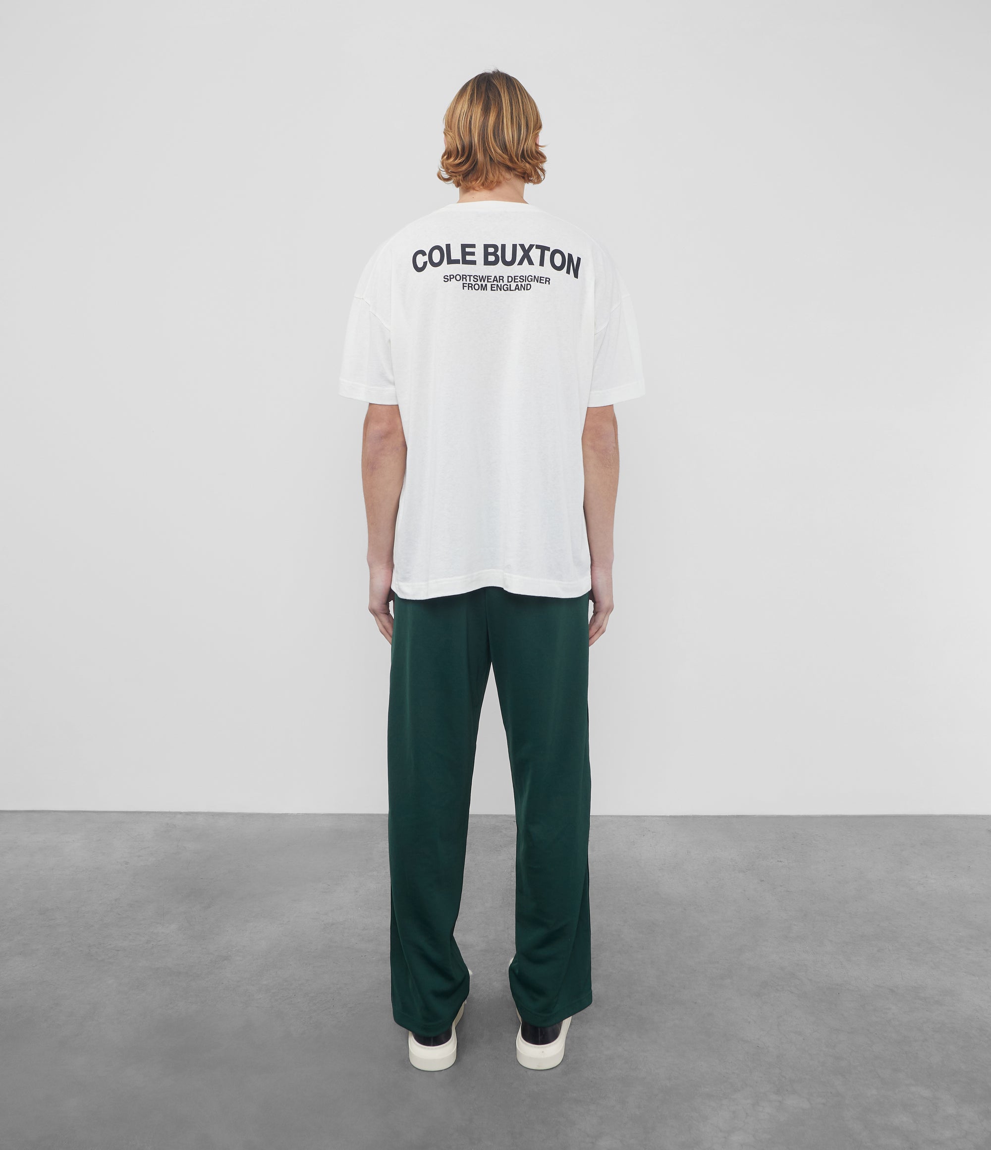 Cole Buxton | Vintage Sportswear T-Shirt| Mens | Cotton | Vintage White