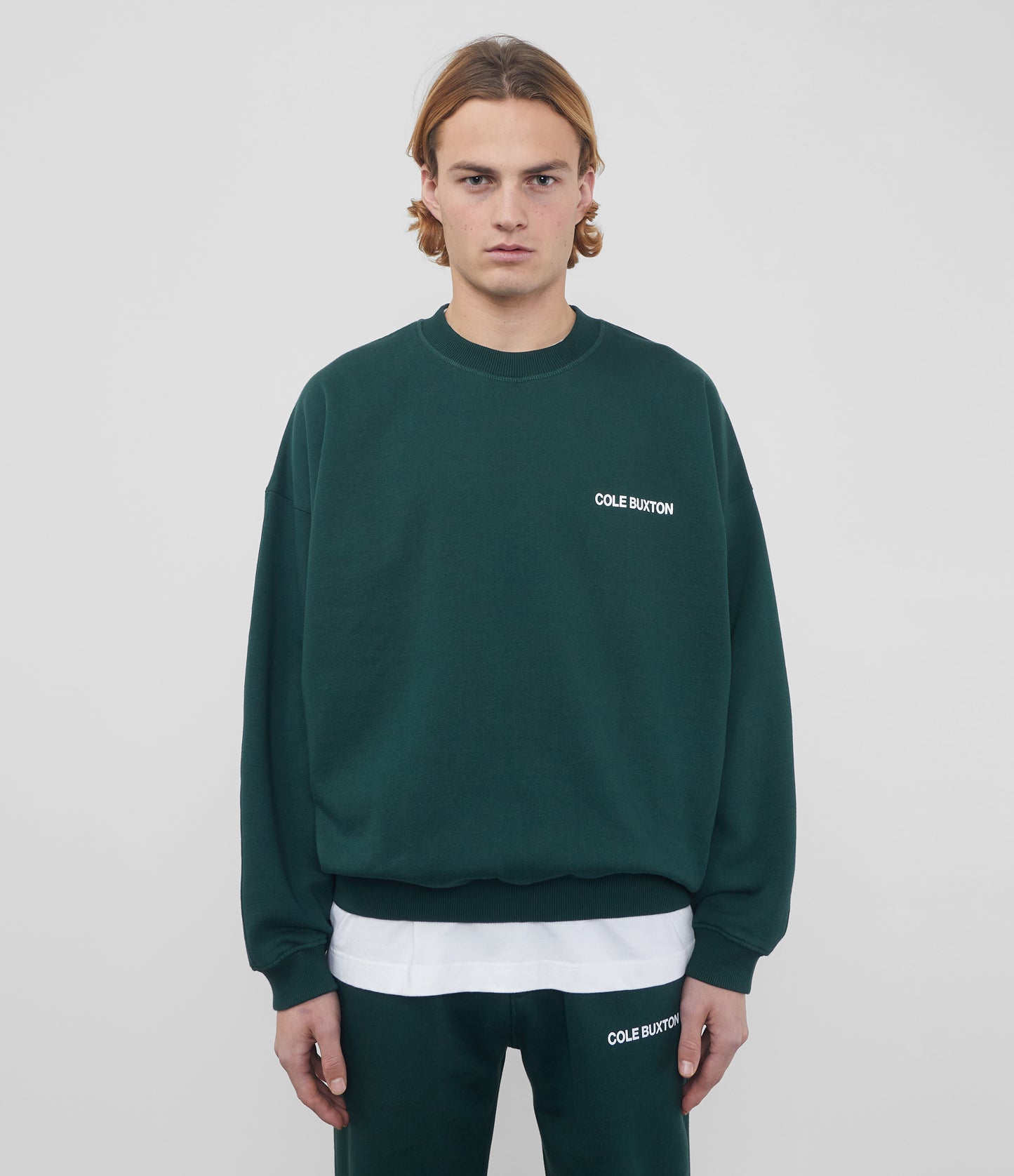 Cole Buxton | Sportswear Sweatshirt | Mens | Cotton | Green