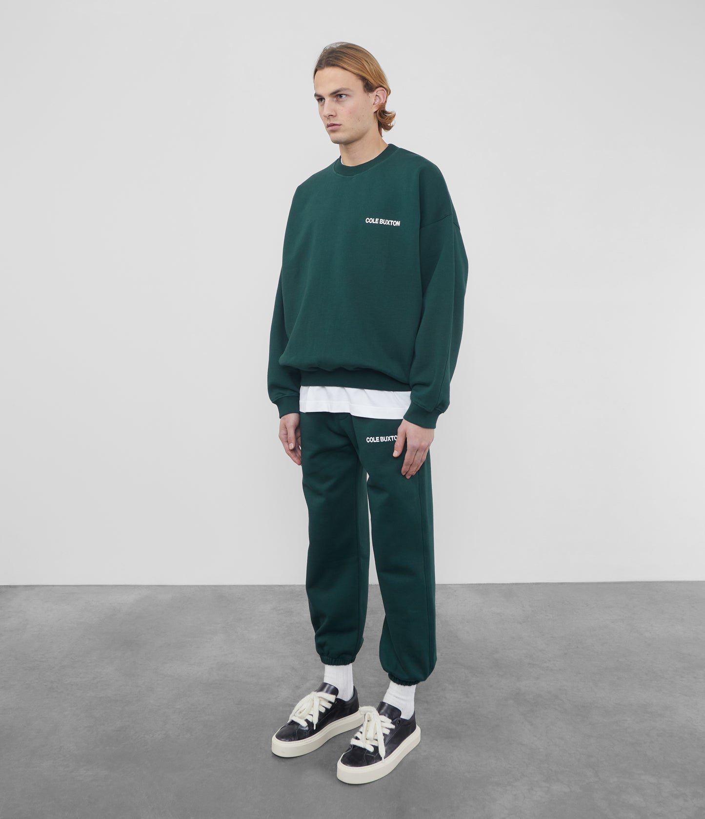 Cole Buxton | Sportswear Sweatshirt | Mens | Cotton | Green