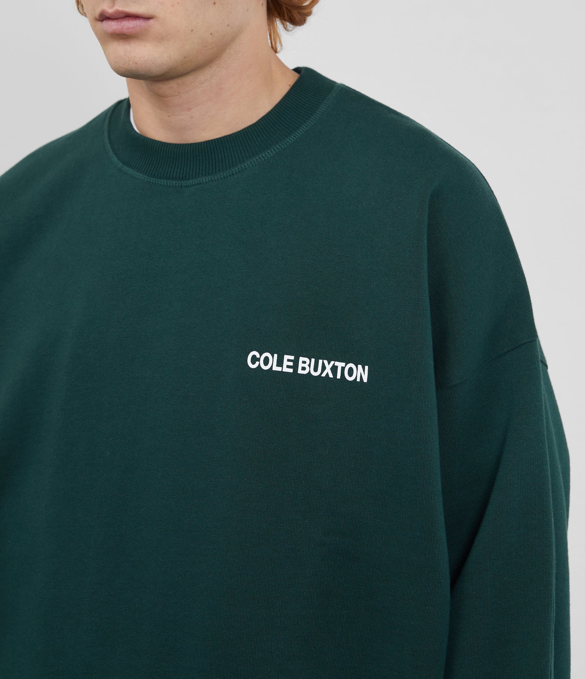 Cole Buxton | Sportswear Sweatshirt | Mens | Cotton | Green