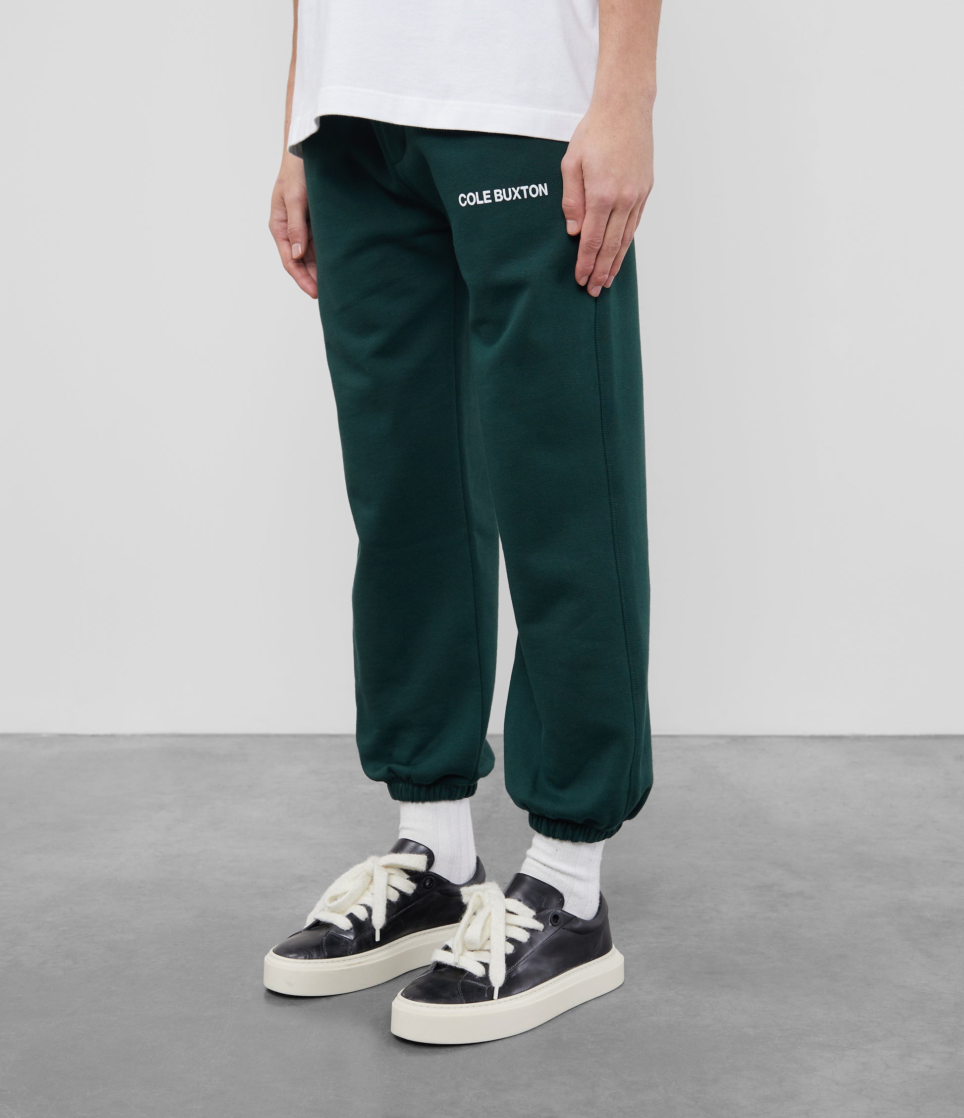 Cole Buxton | Sportswear Sweatpants | Mens | Cotton | Green
