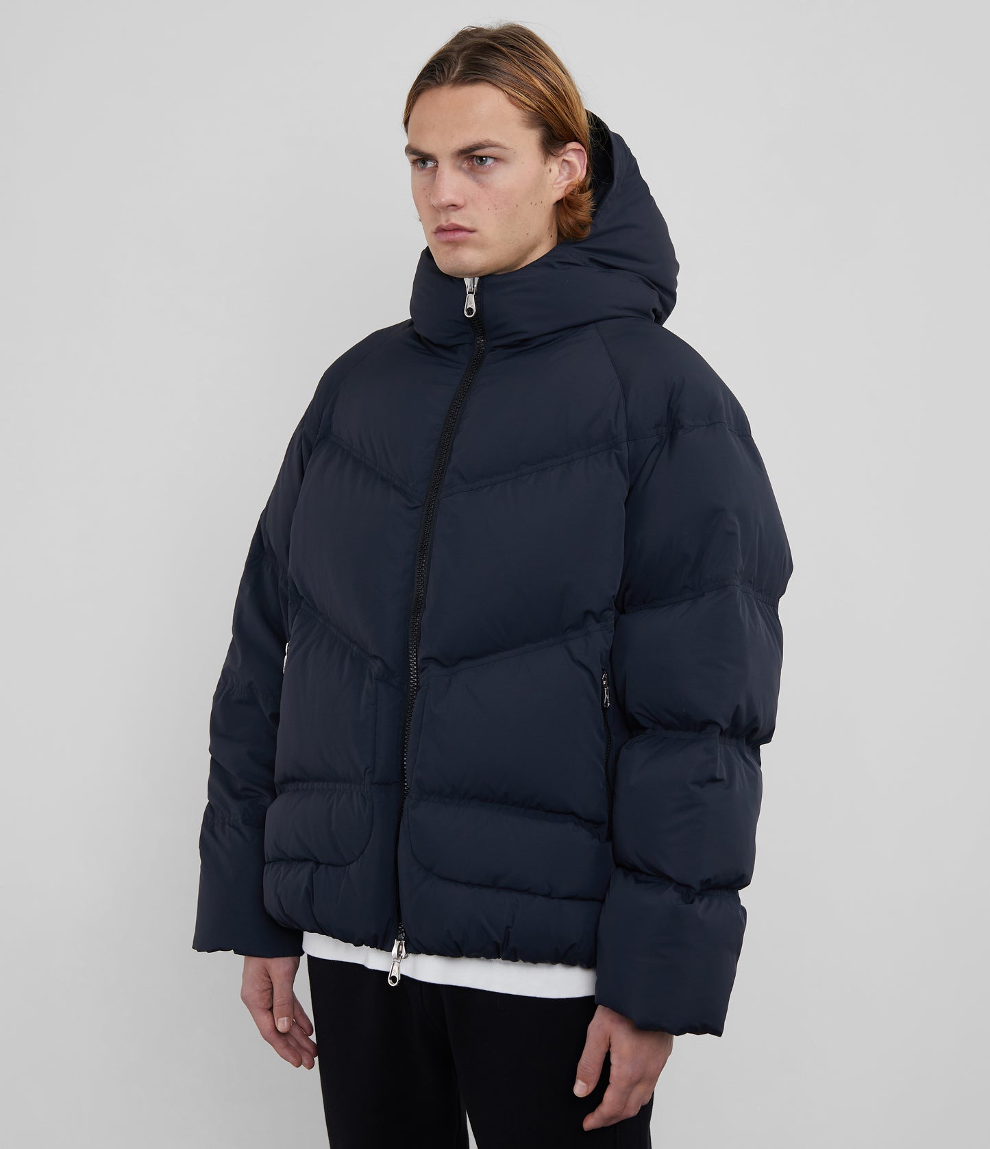HOODED DOWN INSULATED JACKET