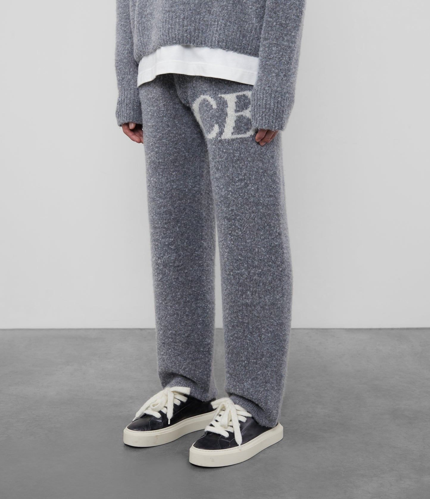 CB LOGO KNIT PANTS