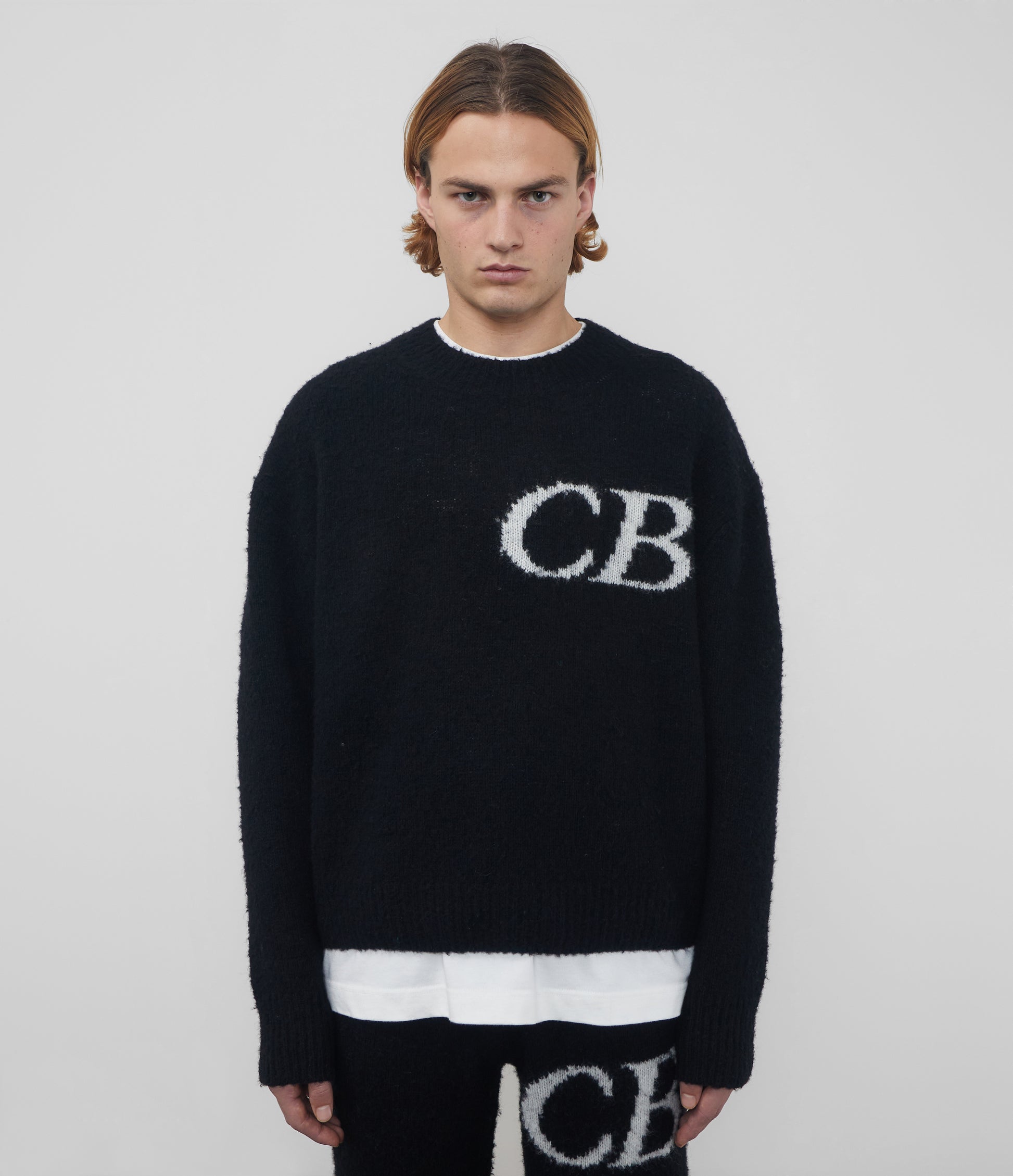 COLE BUXTON - LOGO KNIT SWEATER – Cole Buxton