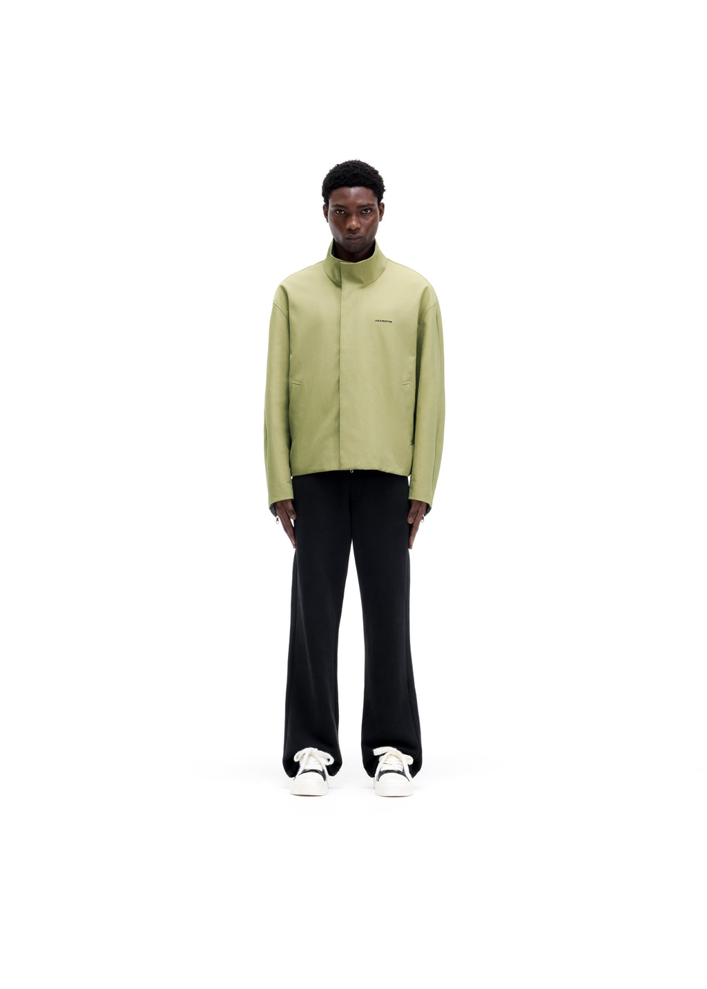 FUNNEL NECK MINI LOGO JACKET