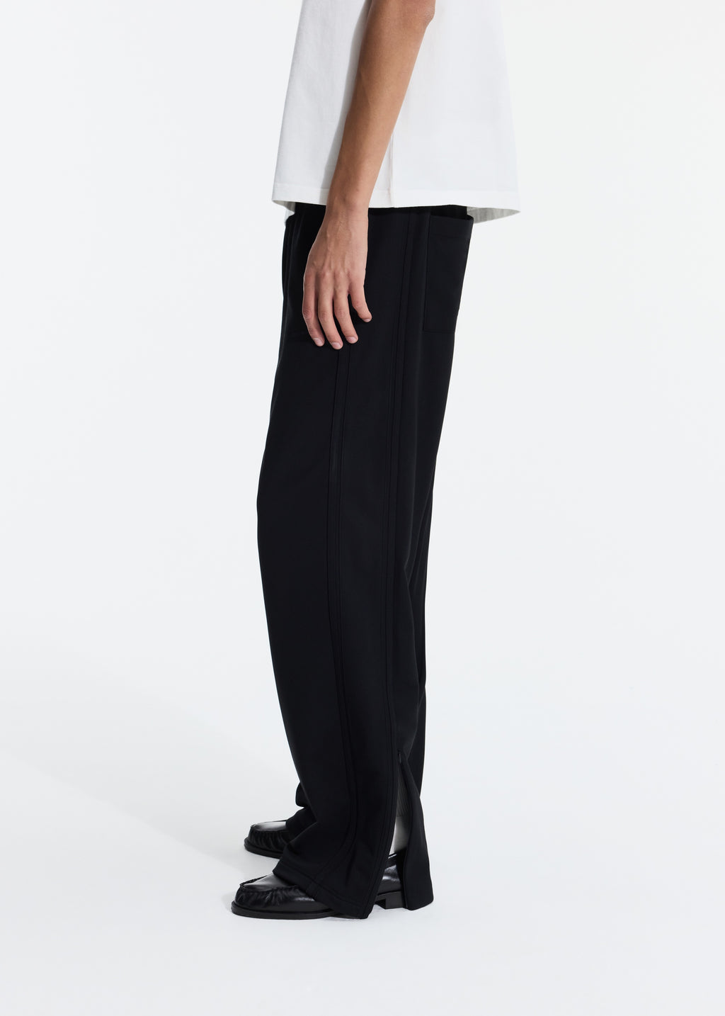 TONAL SIDE STRIPE TRACK PANTS