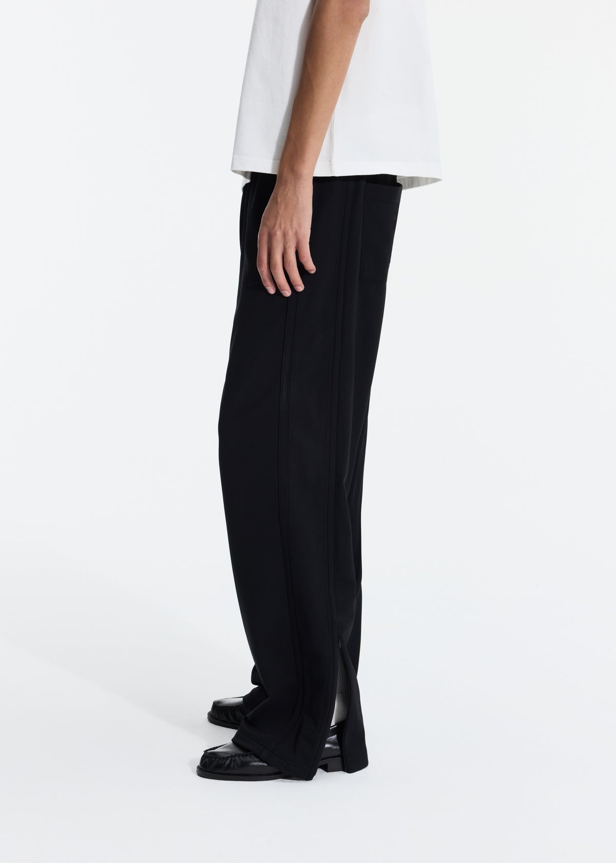 TONAL SIDE STRIPE TRACK PANTS