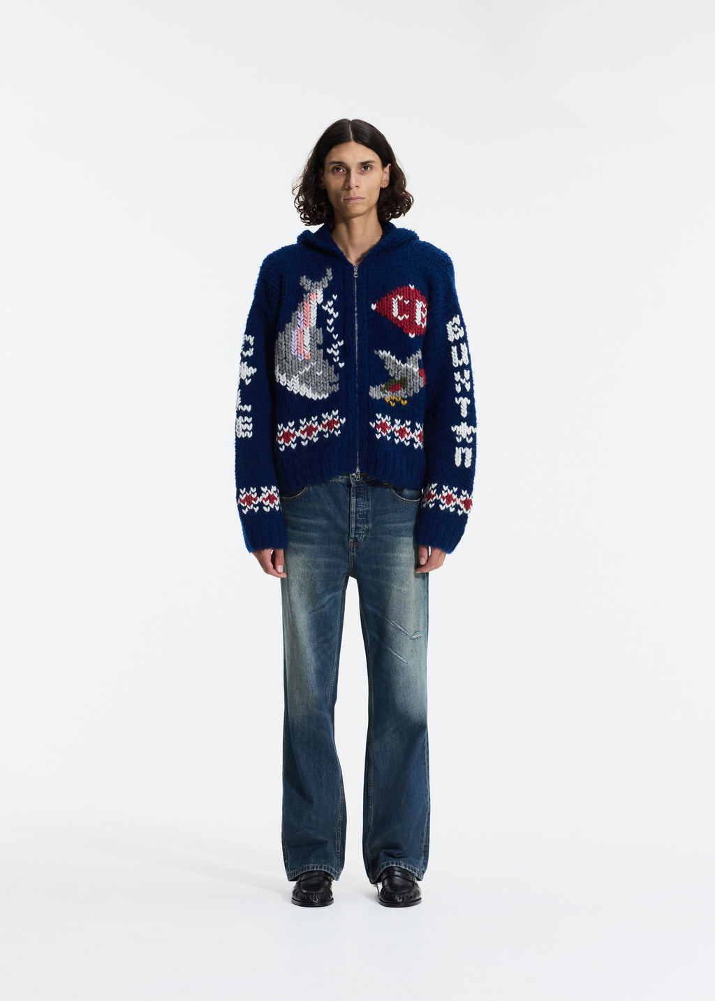 SOUVENIR KNIT HOODIE