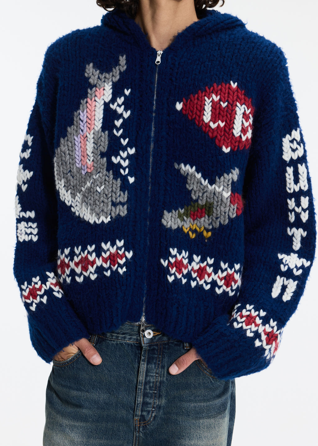 SOUVENIR KNIT HOODIE