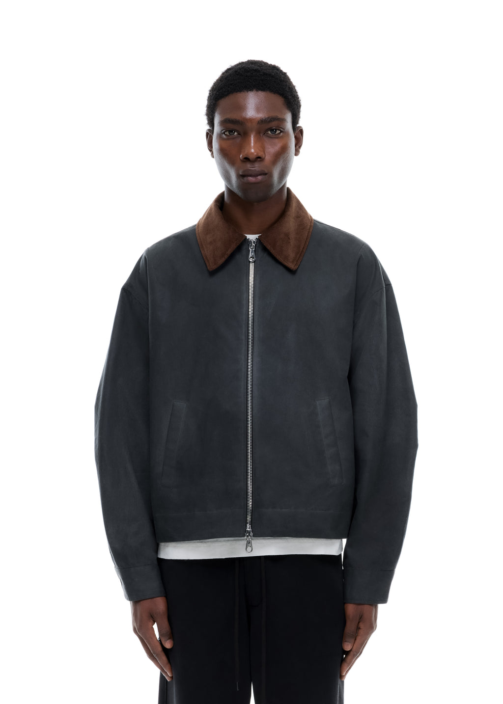 DRY WAX COTTON OVERSHIRT