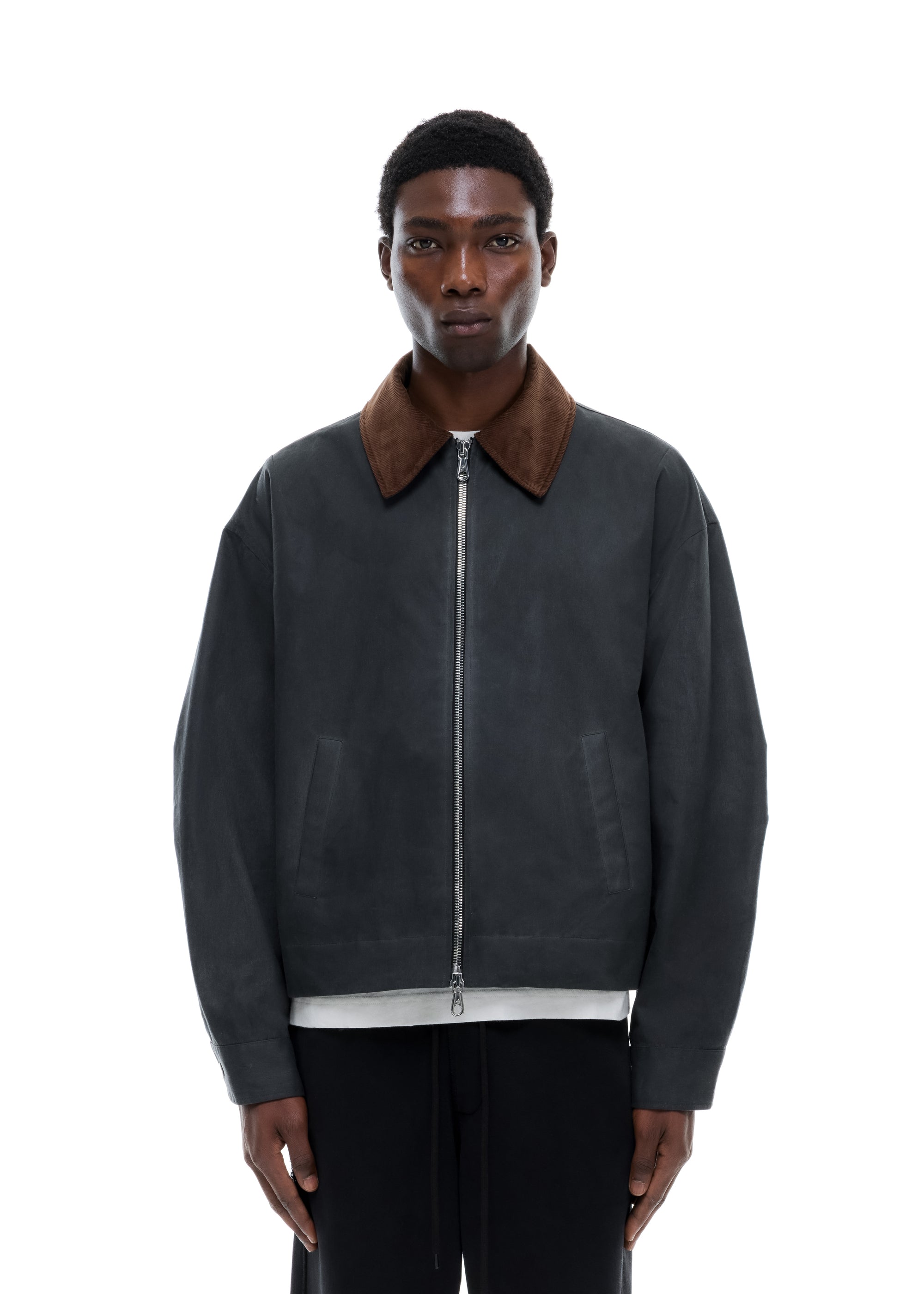 DRY WAX COTTON OVERSHIRT