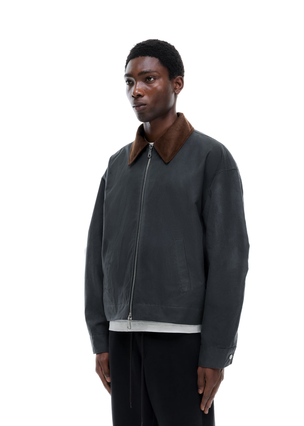 DRY WAX COTTON OVERSHIRT