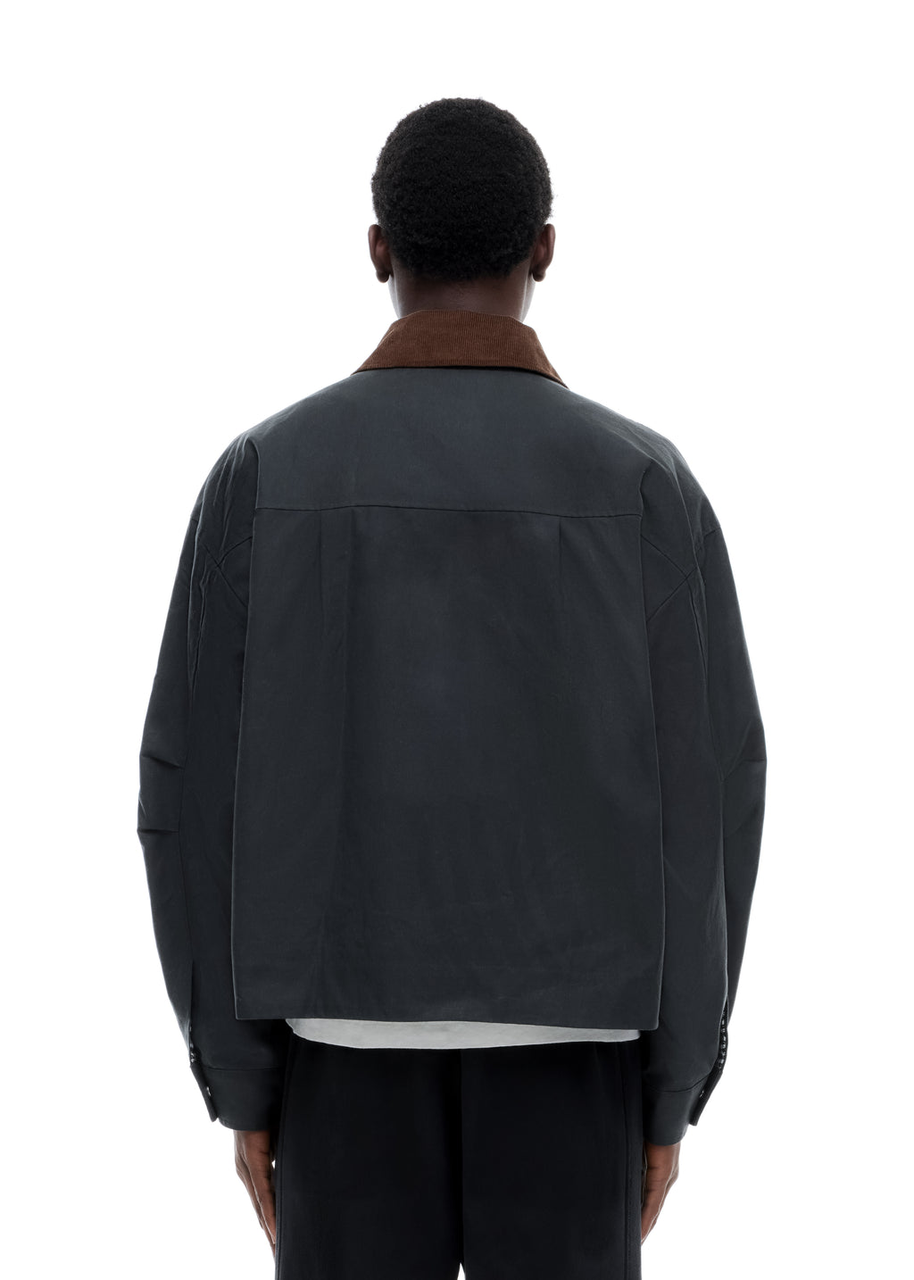 DRY WAX COTTON OVERSHIRT