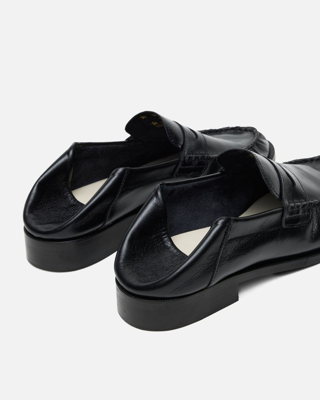 CB BLACK FOLDABLE RUCHED LOAFER