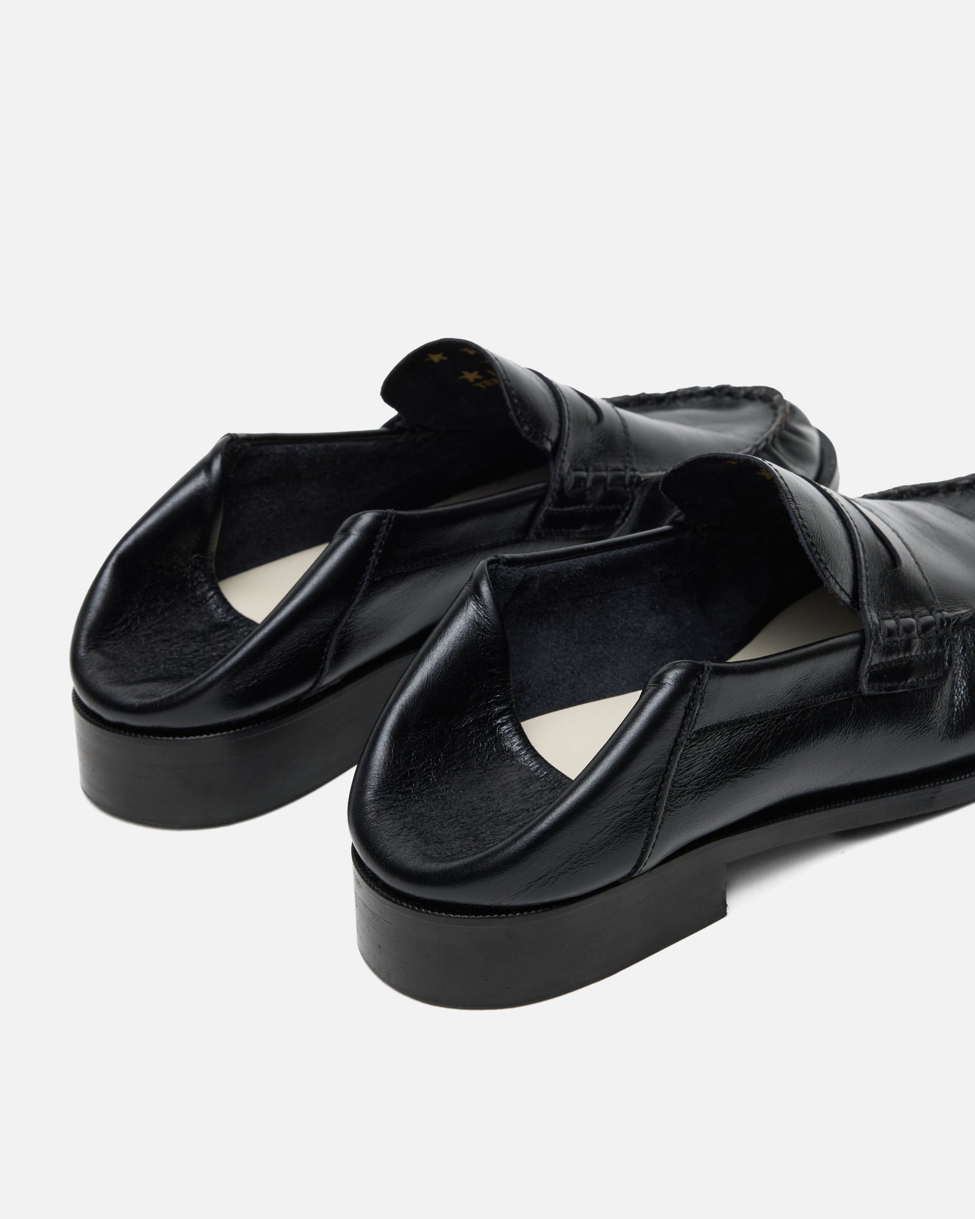 CB BLACK FOLDABLE RUCHED LOAFER