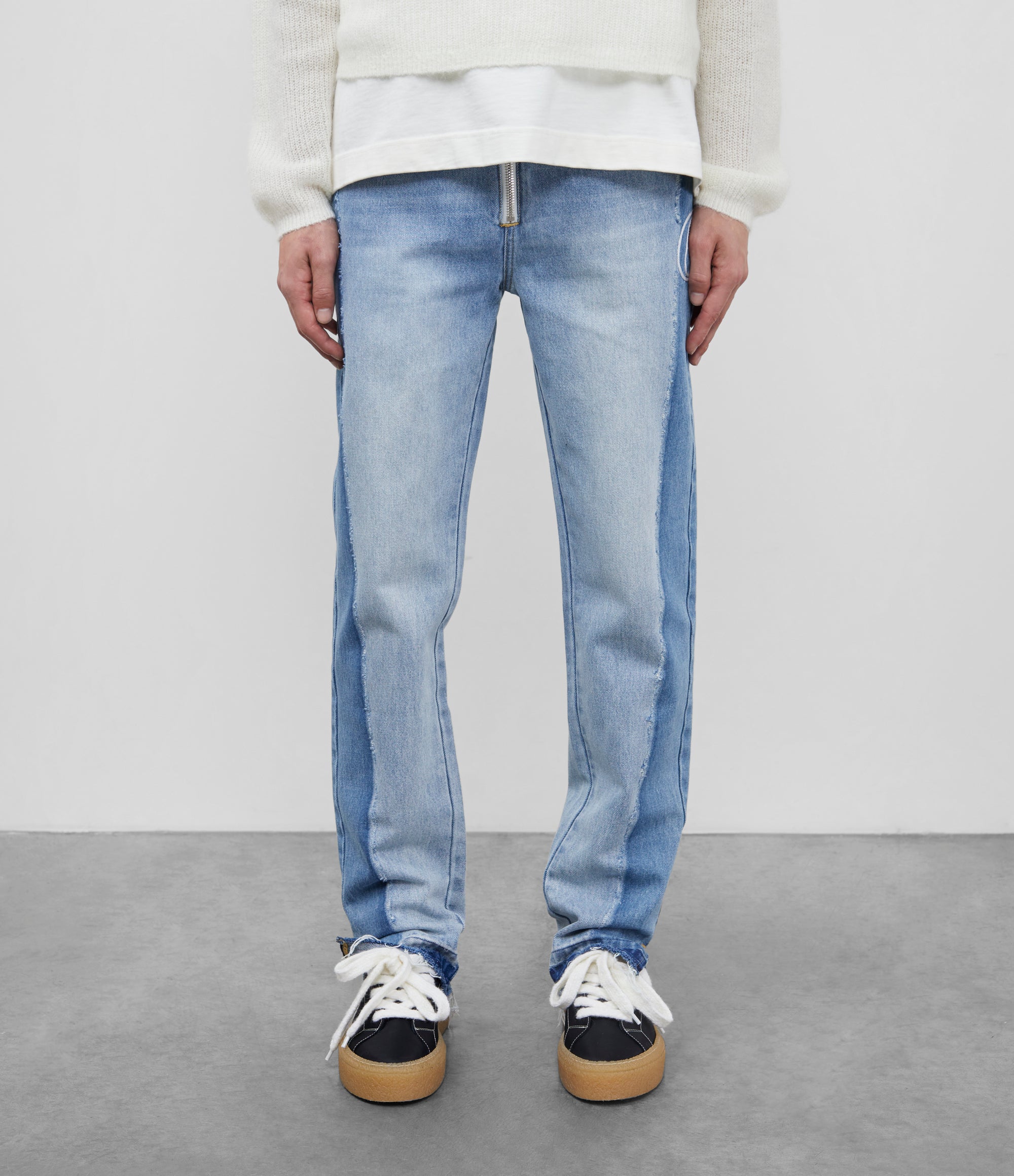 Cole Buxton | Two Tone Denim Jeans | Mens | Blue
