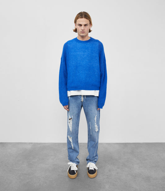 Cole Buxton | Distressed Denim Jeans | Men's | Blue