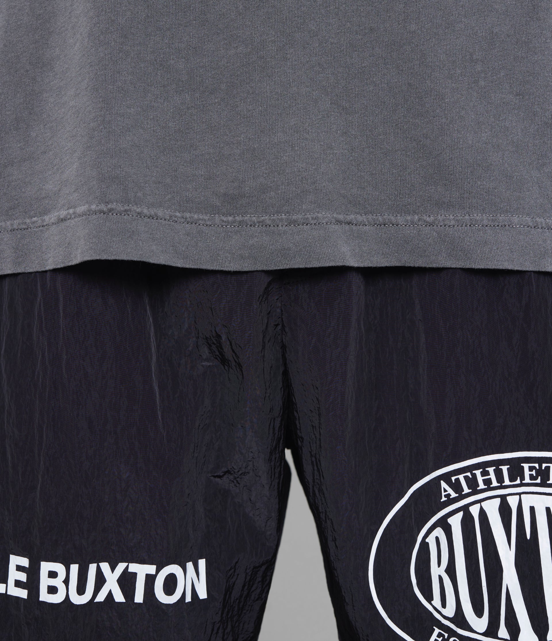 Cole Buxton | Double Sports Logo Tech Shorts | Mens | Nylon | Black