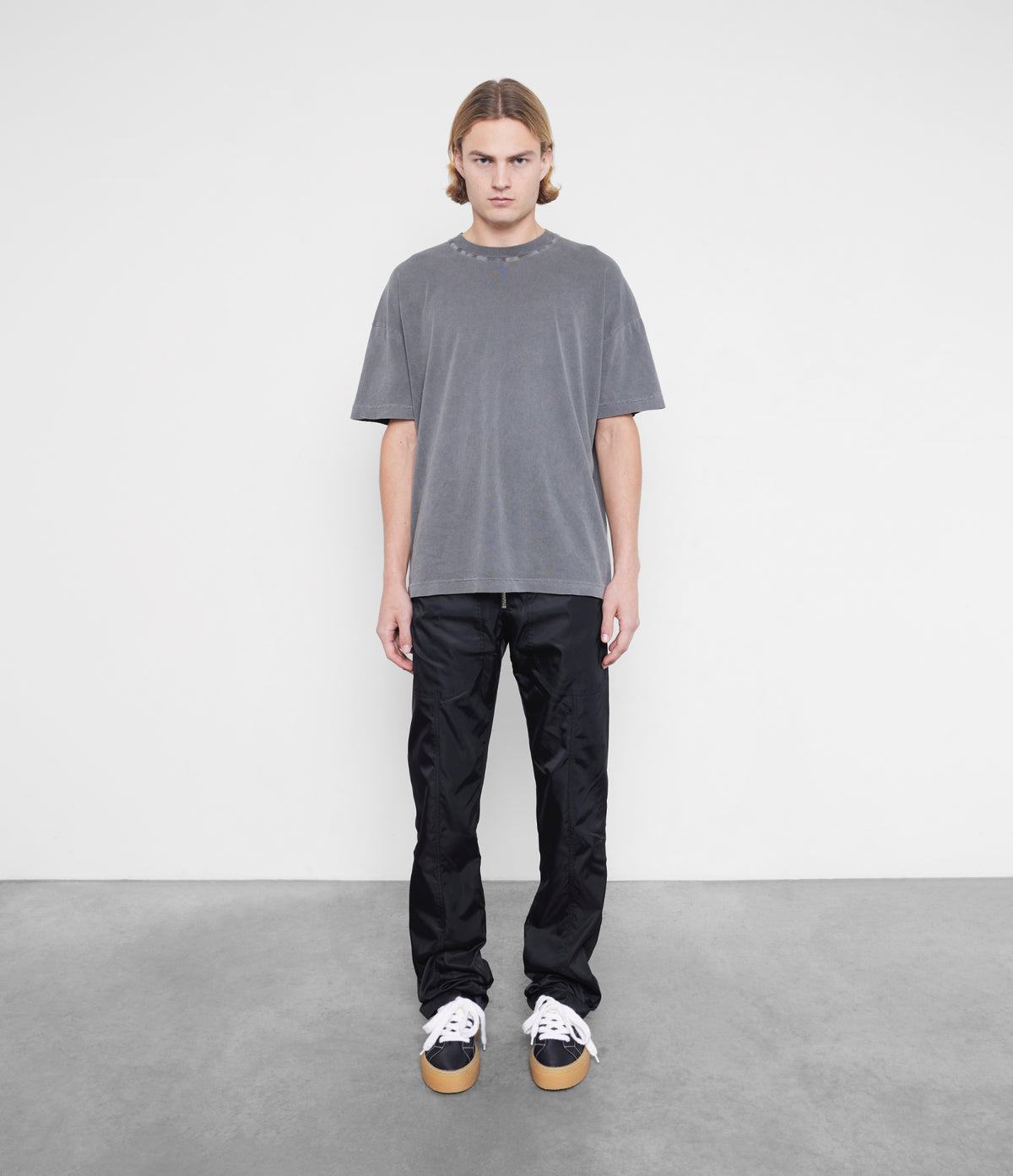 Cole Buxton | Blank Vintage T-Shirt | Mens | Cotton | Washed Black