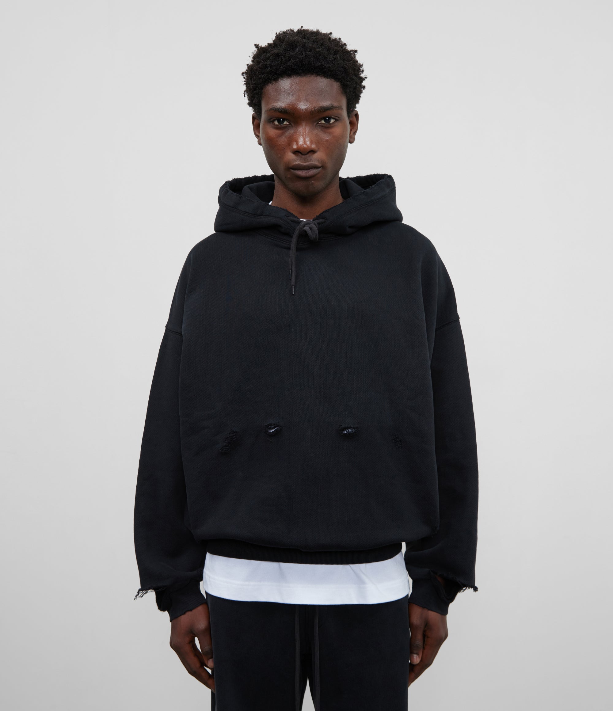 Cole Buxton | Pocket Fade Hoodie | Mens | Vintage Black
