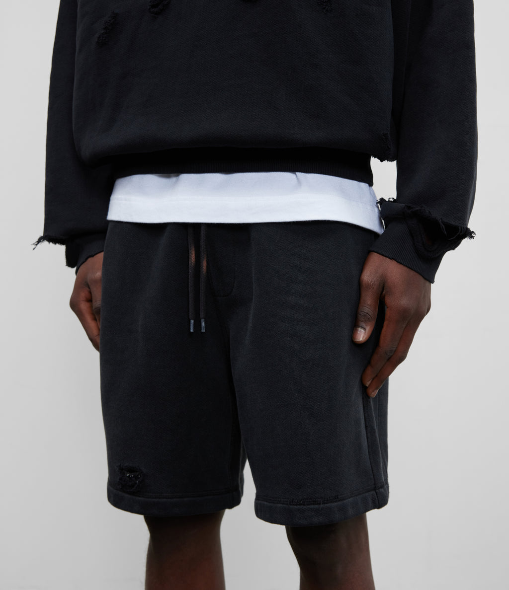 Cole Buxton | Pocket Fade Shorts | Mens | Vintage Black