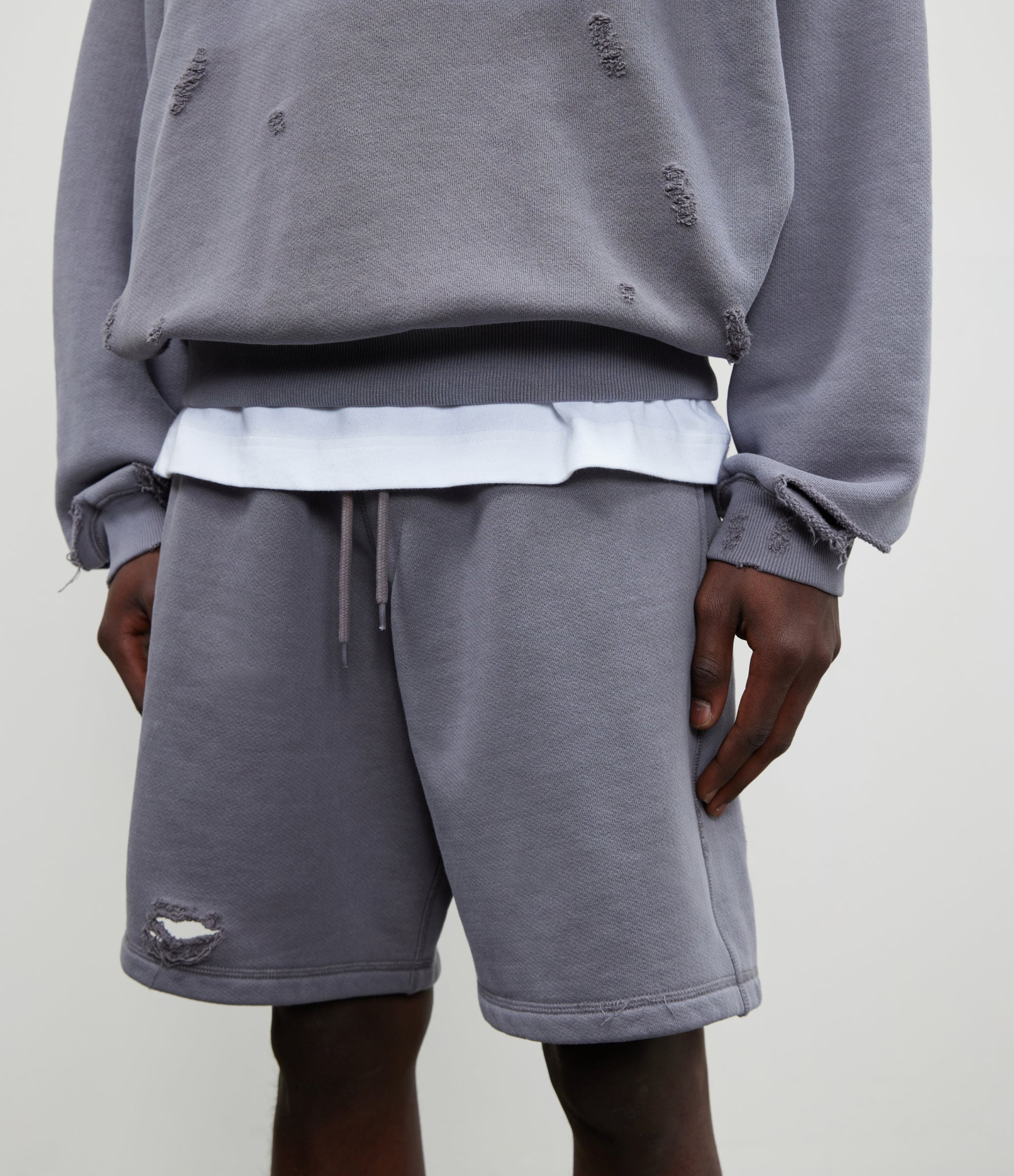 Cole Buxton | Pocket Fade Shorts | Mens | Grey