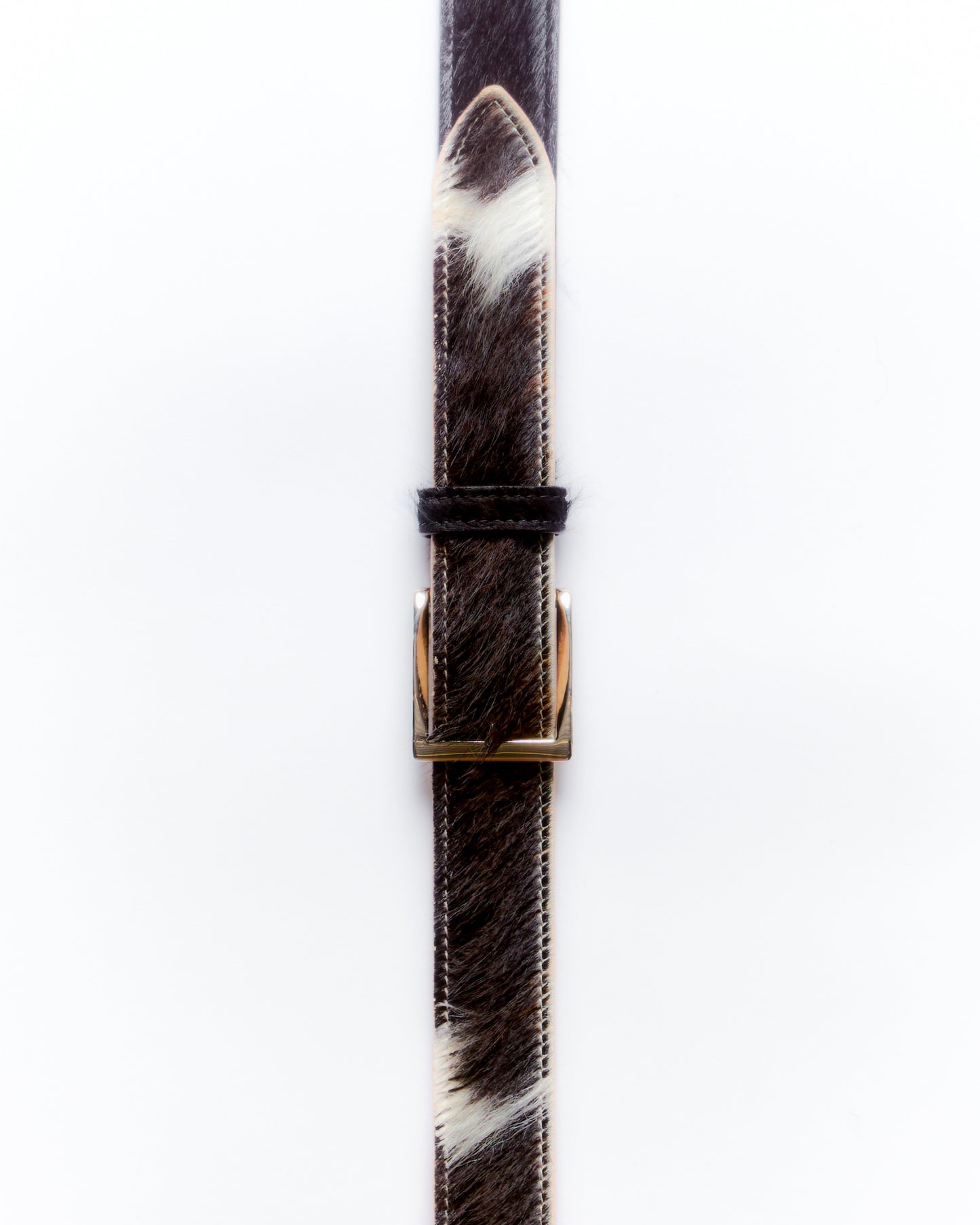 PONY HAIR BELT