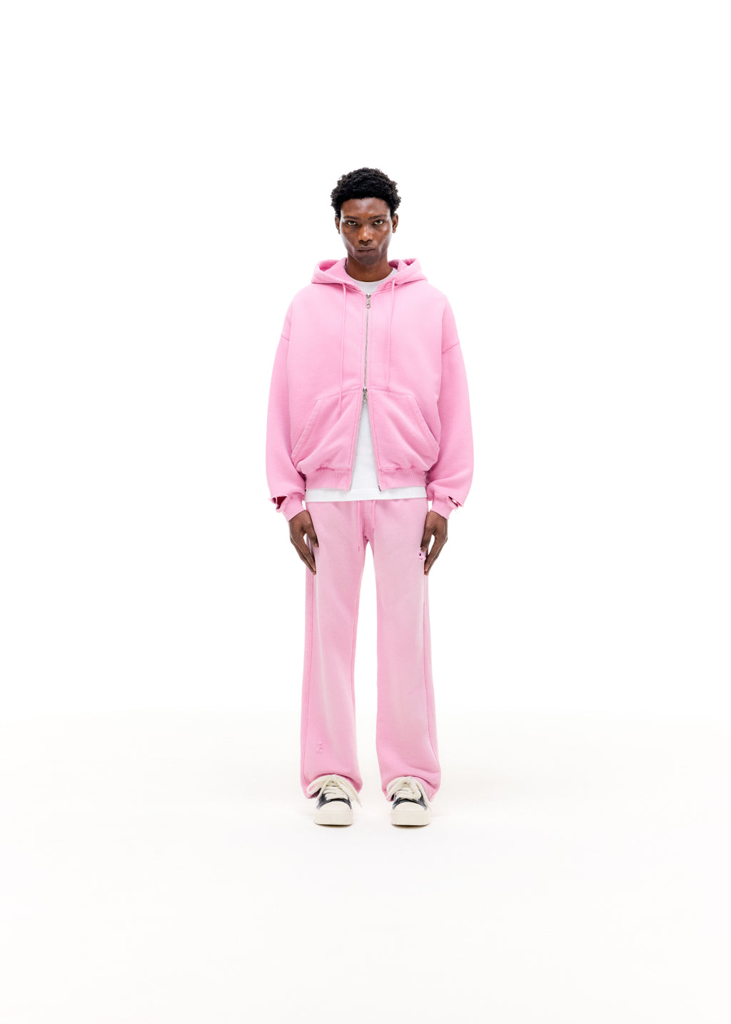 SUN FADE POCKET ZIPPED HOODIE