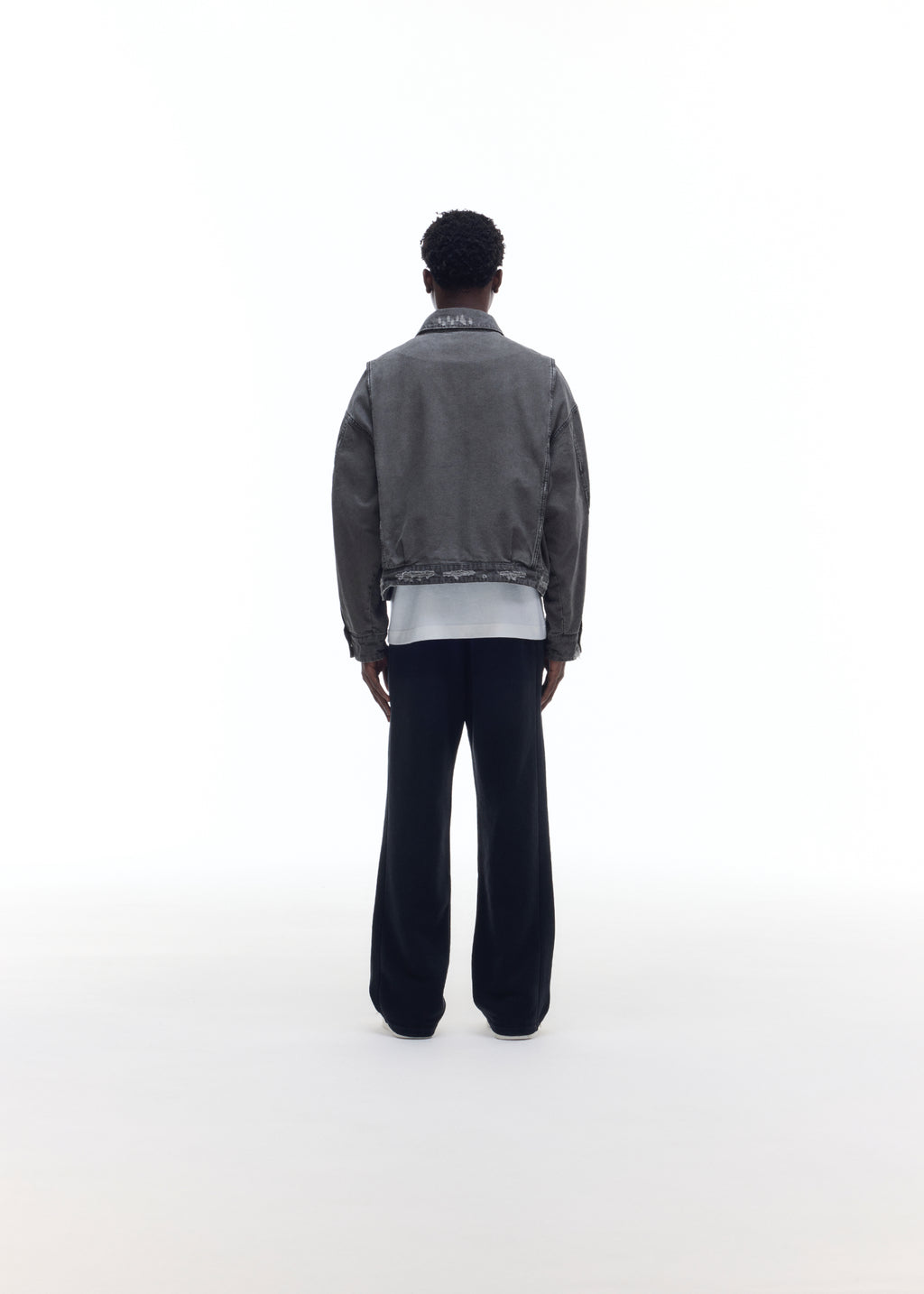 DISTRESSED TRUCKER JACKET