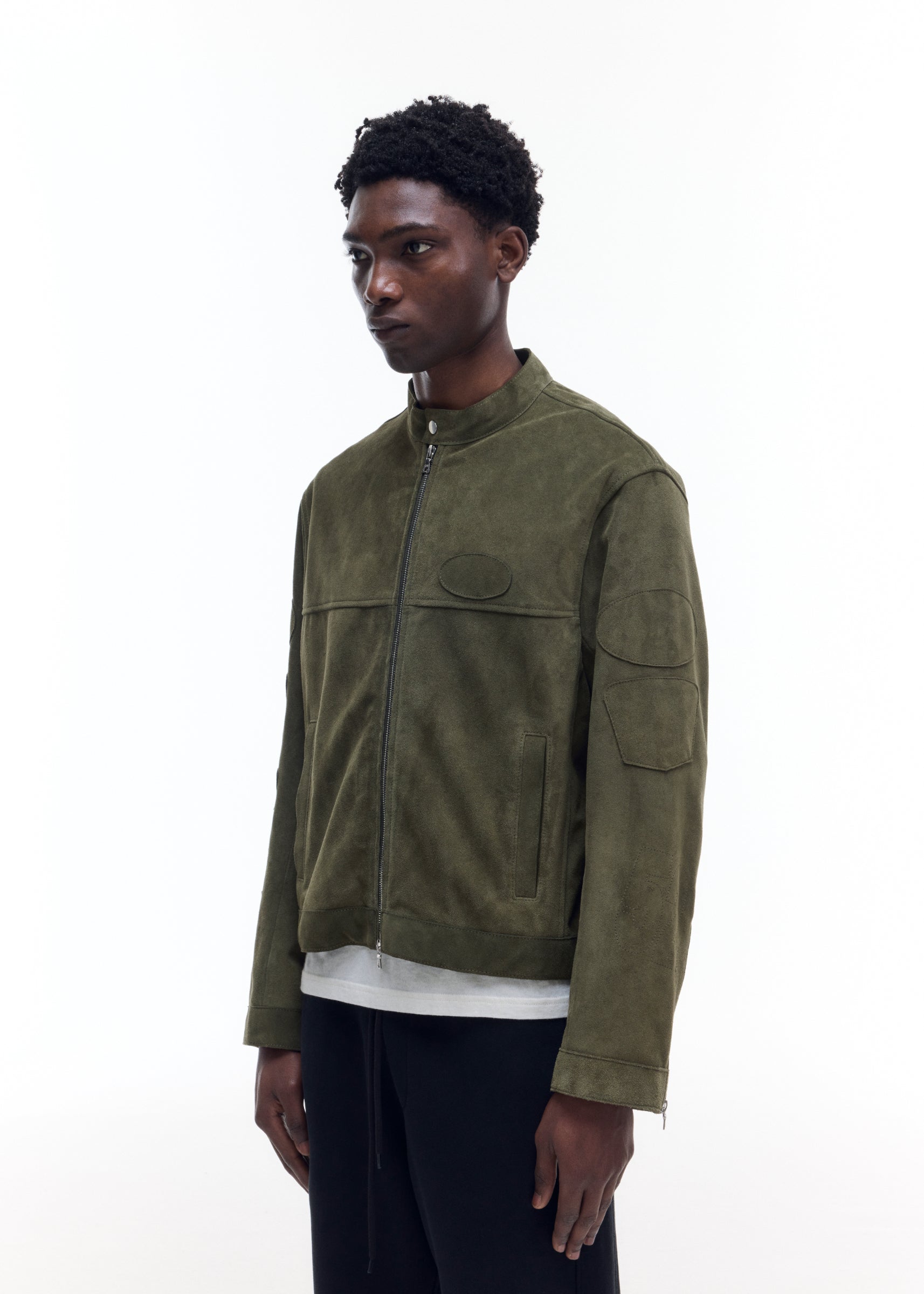 SUEDE CAFE RACER JACKET