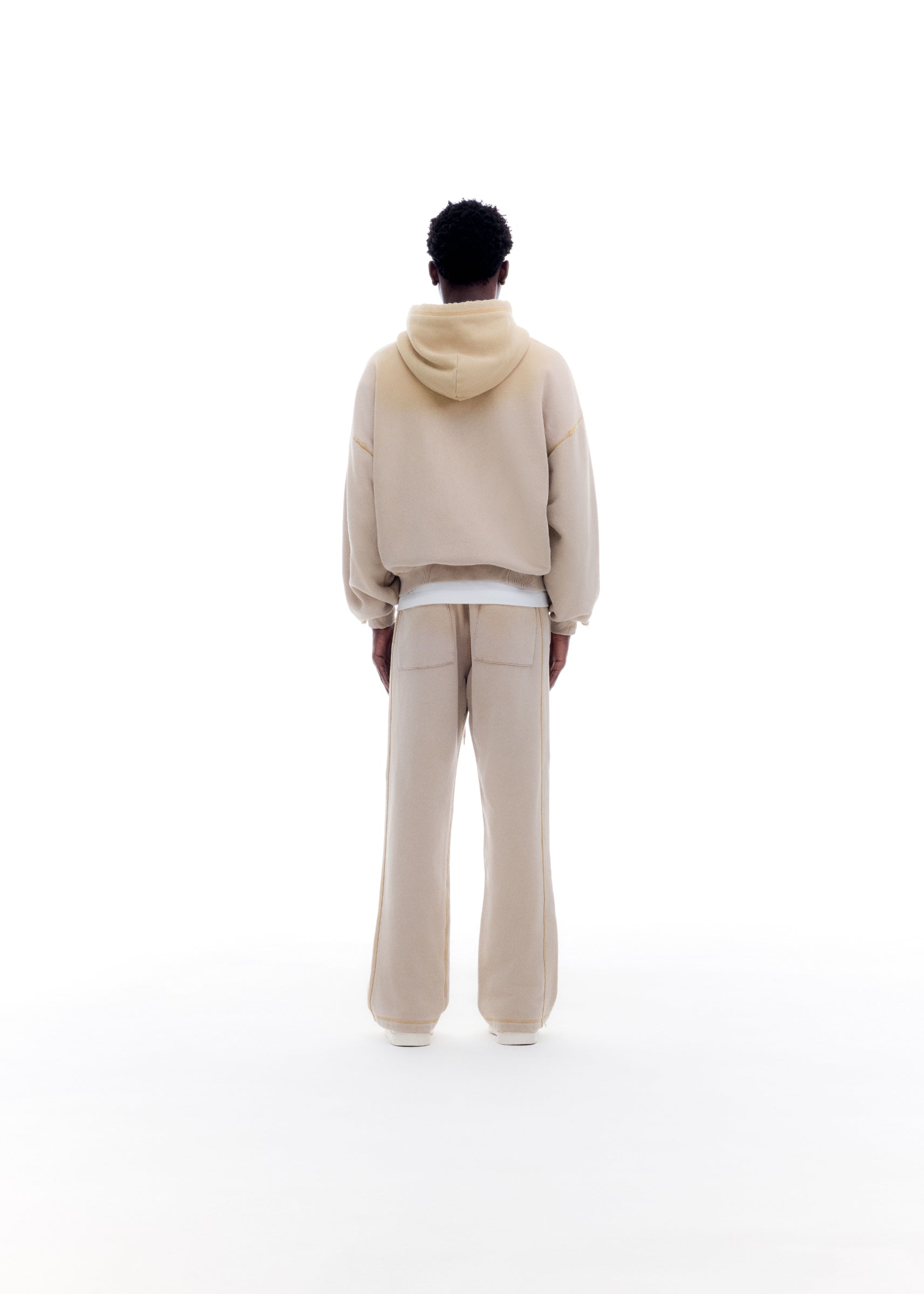 SUN FADE POCKET ZIPPED HOODIE