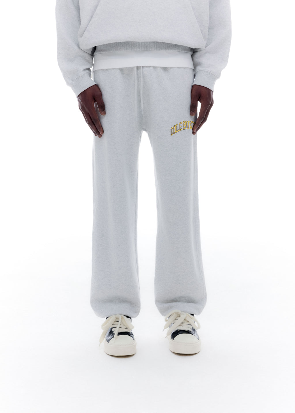 YELLOW ARC SWEATPANTS