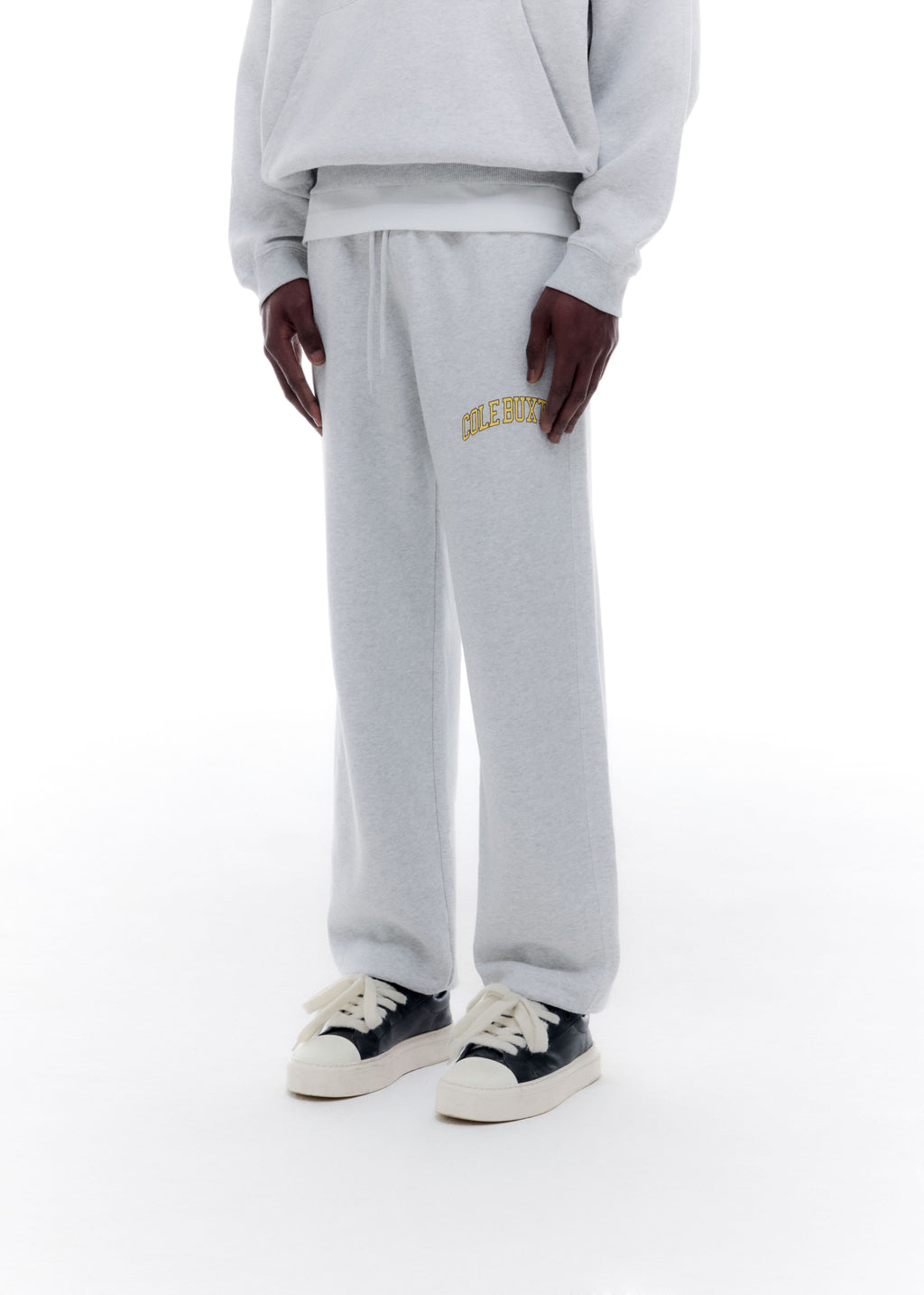 YELLOW ARC SWEATPANTS