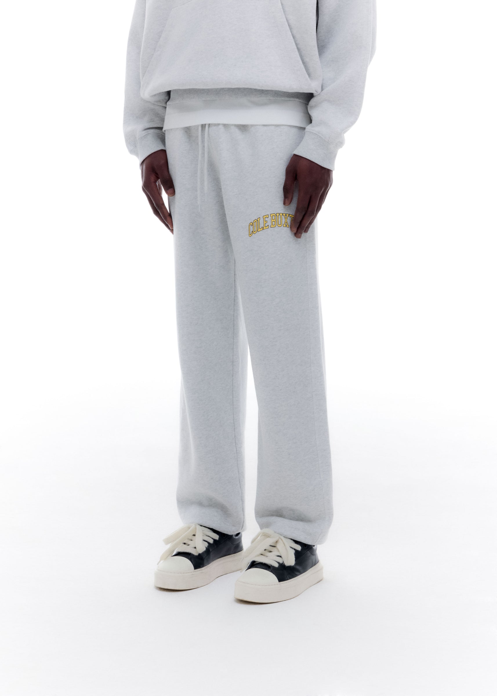 YELLOW ARC SWEATPANTS