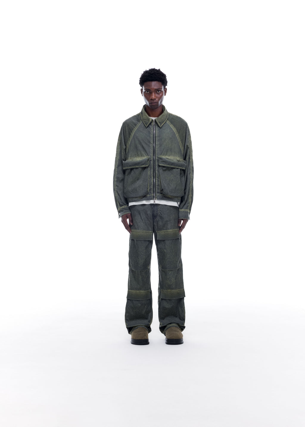 COLD WASH RAGLAN OVERSHIRT