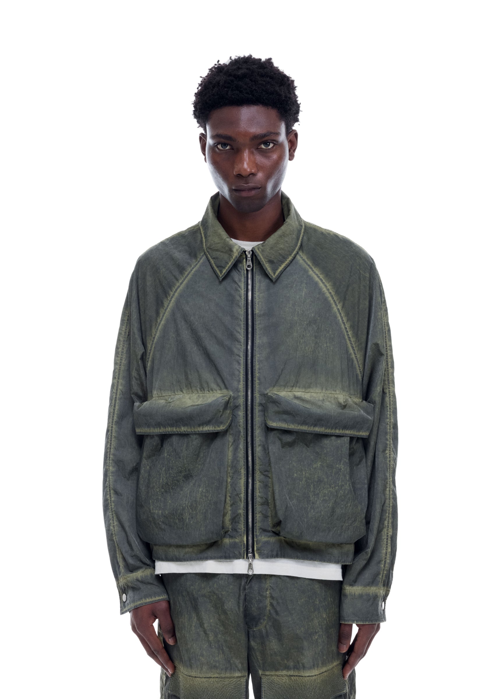 COLD WASH RAGLAN OVERSHIRT