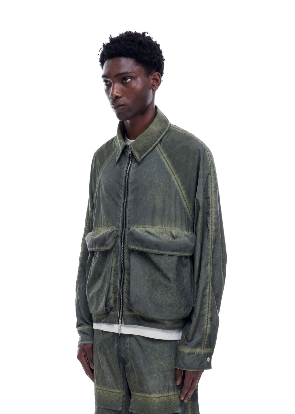 COLD WASH RAGLAN OVERSHIRT