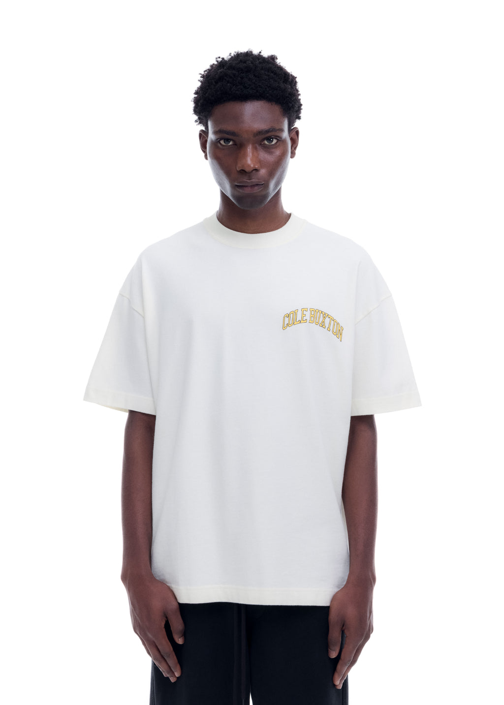 YELLOW ARC T-SHIRT