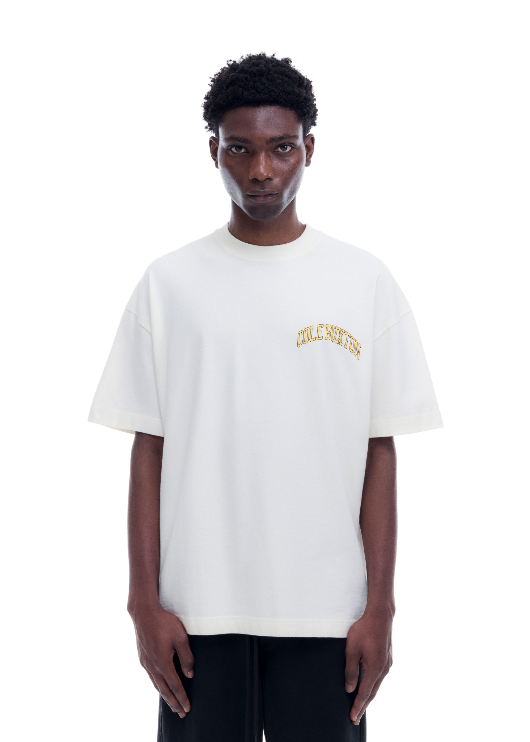 YELLOW ARC T-SHIRT